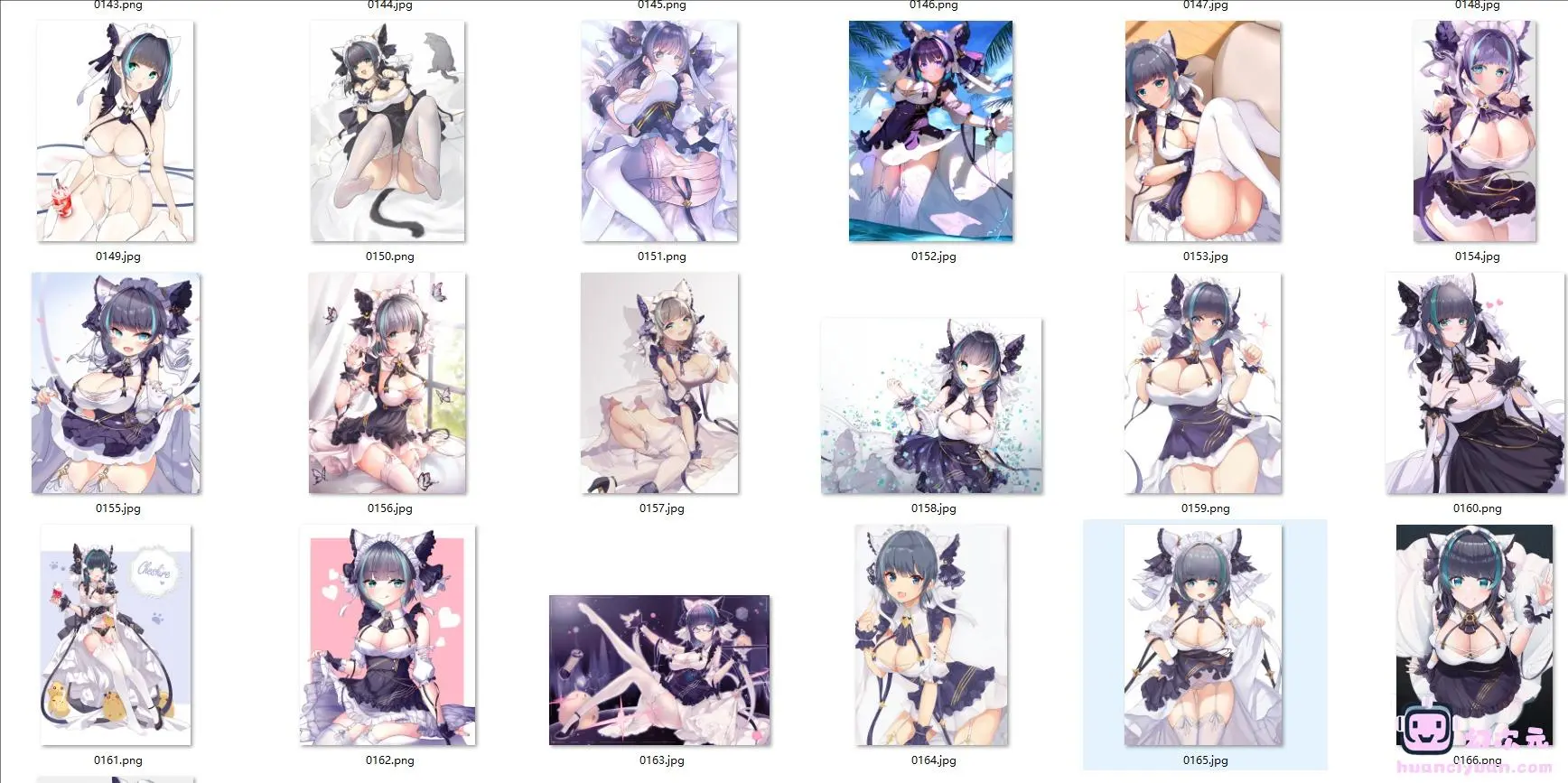 [碧蓝航线]柴郡 高清图片CG包[169P]