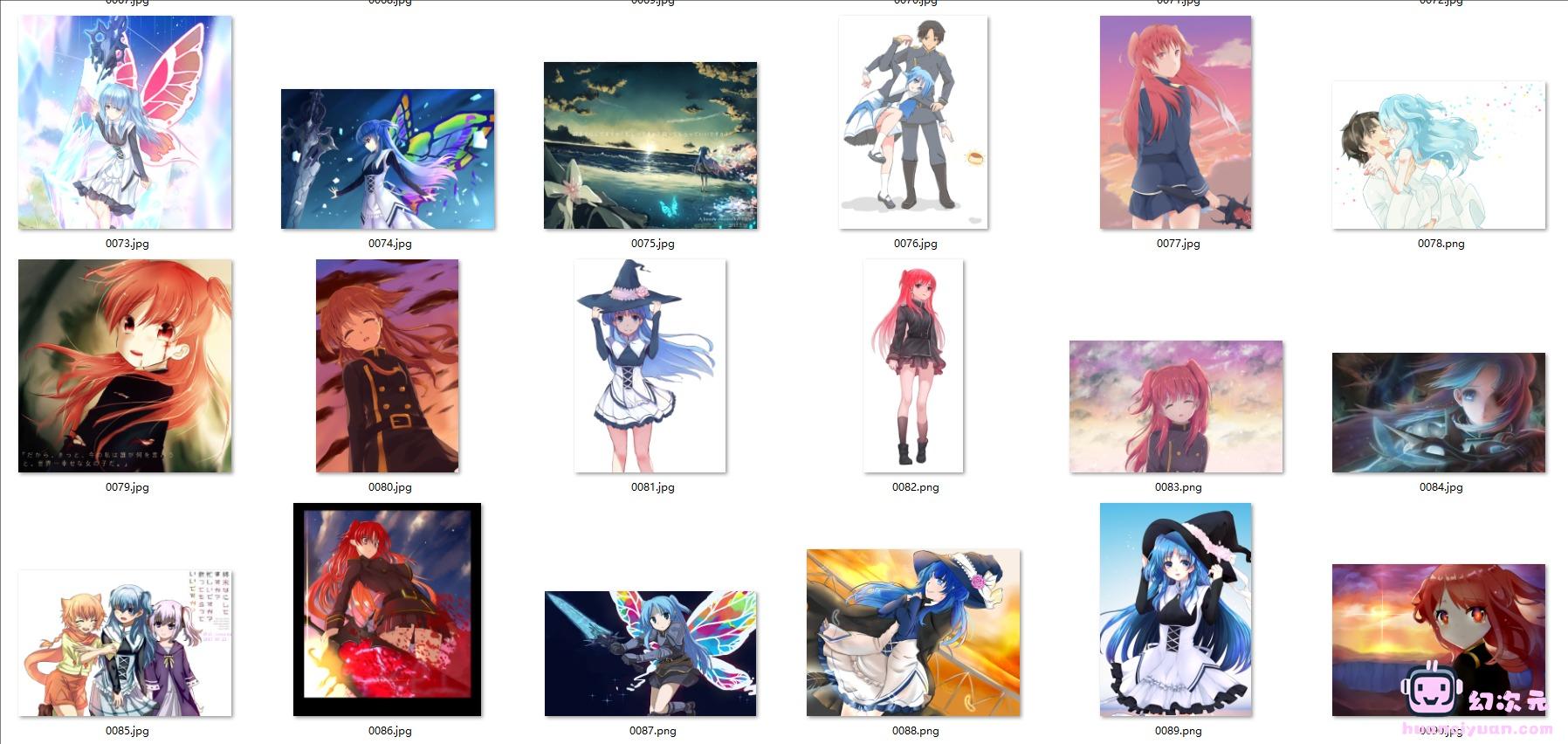 [末日时在做什么]珂朵莉·诺塔·瑟尼欧里斯 高清图片CG包[196P]