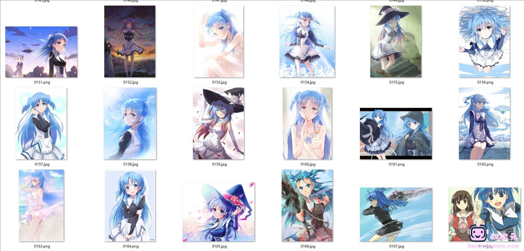 [末日时在做什么]珂朵莉·诺塔·瑟尼欧里斯 高清图片CG包[196P]