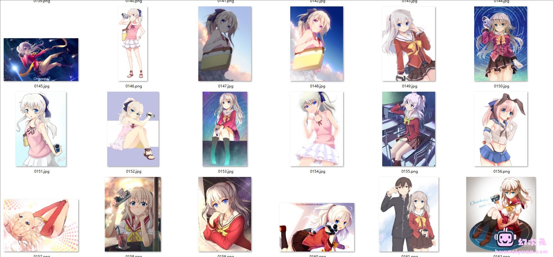 [Charlotte]友利奈绪 高清图片CG包[447P]