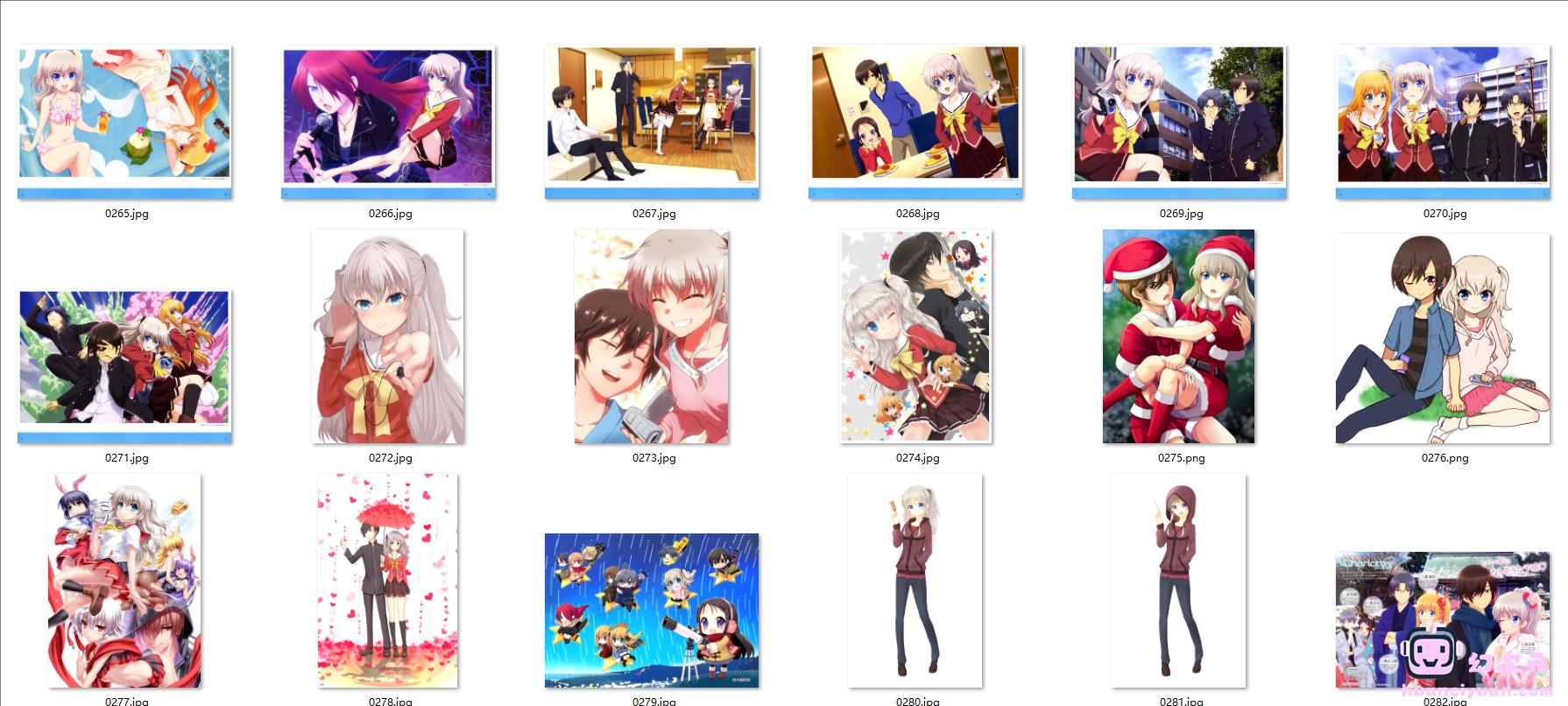 [Charlotte]友利奈绪 高清图片CG包[447P]