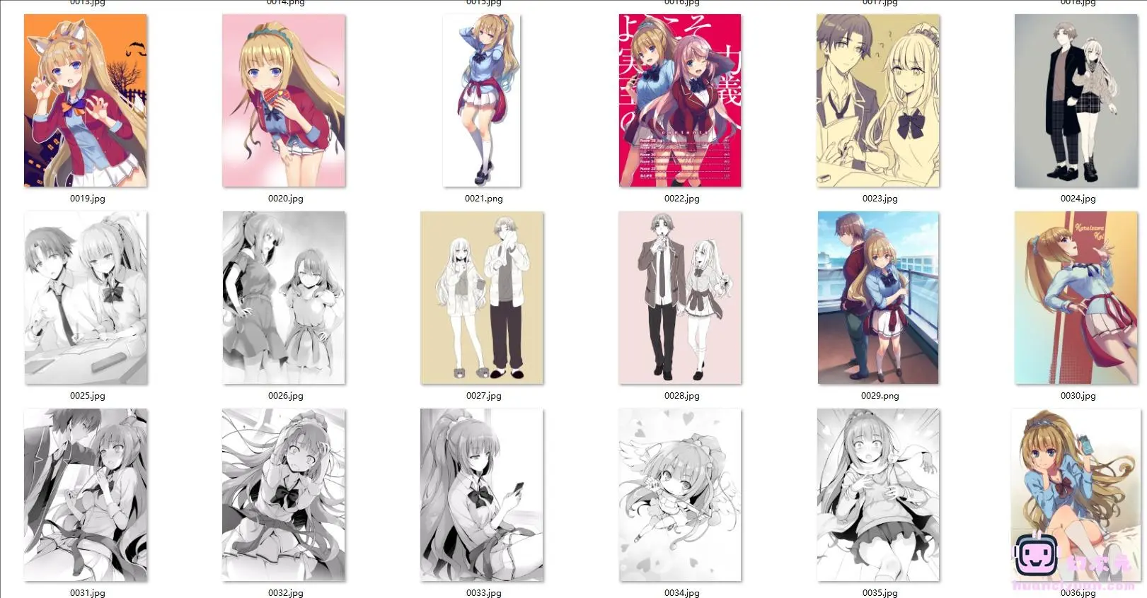 [欢迎来到实力至上主义的教室]轻井泽惠 高清图片CG包[77P]