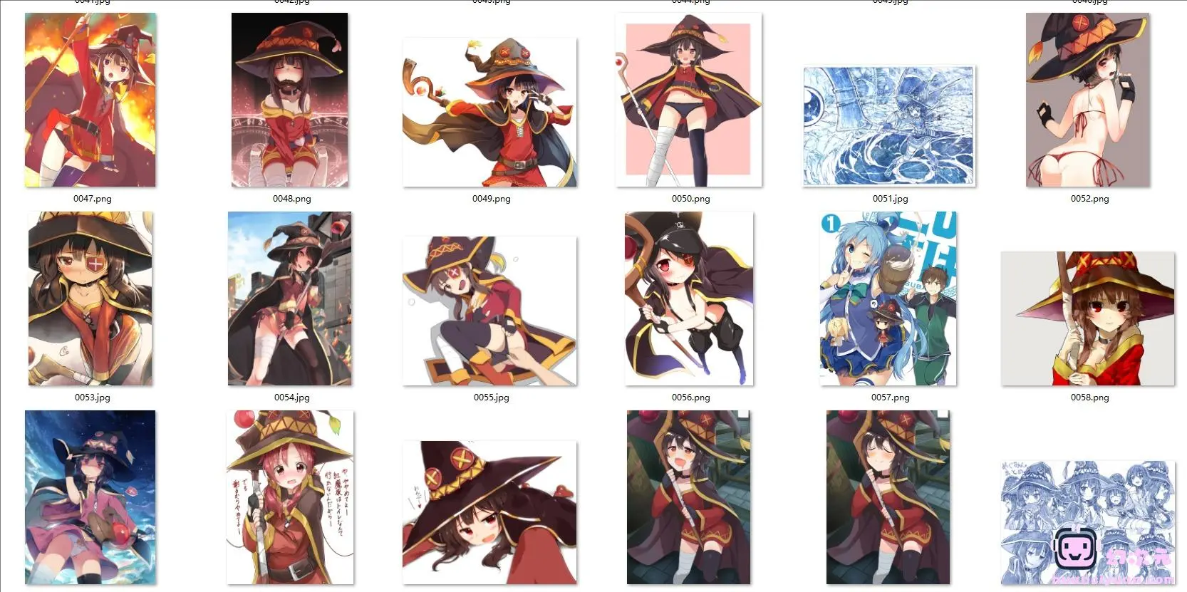 [为美好的世界献上祝福]惠惠 高清图片CG包[2618P]