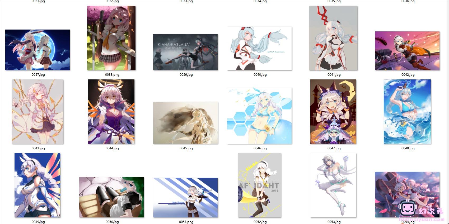 [崩坏3]琪亚娜·卡斯兰娜 高清图片CG包[1162P]