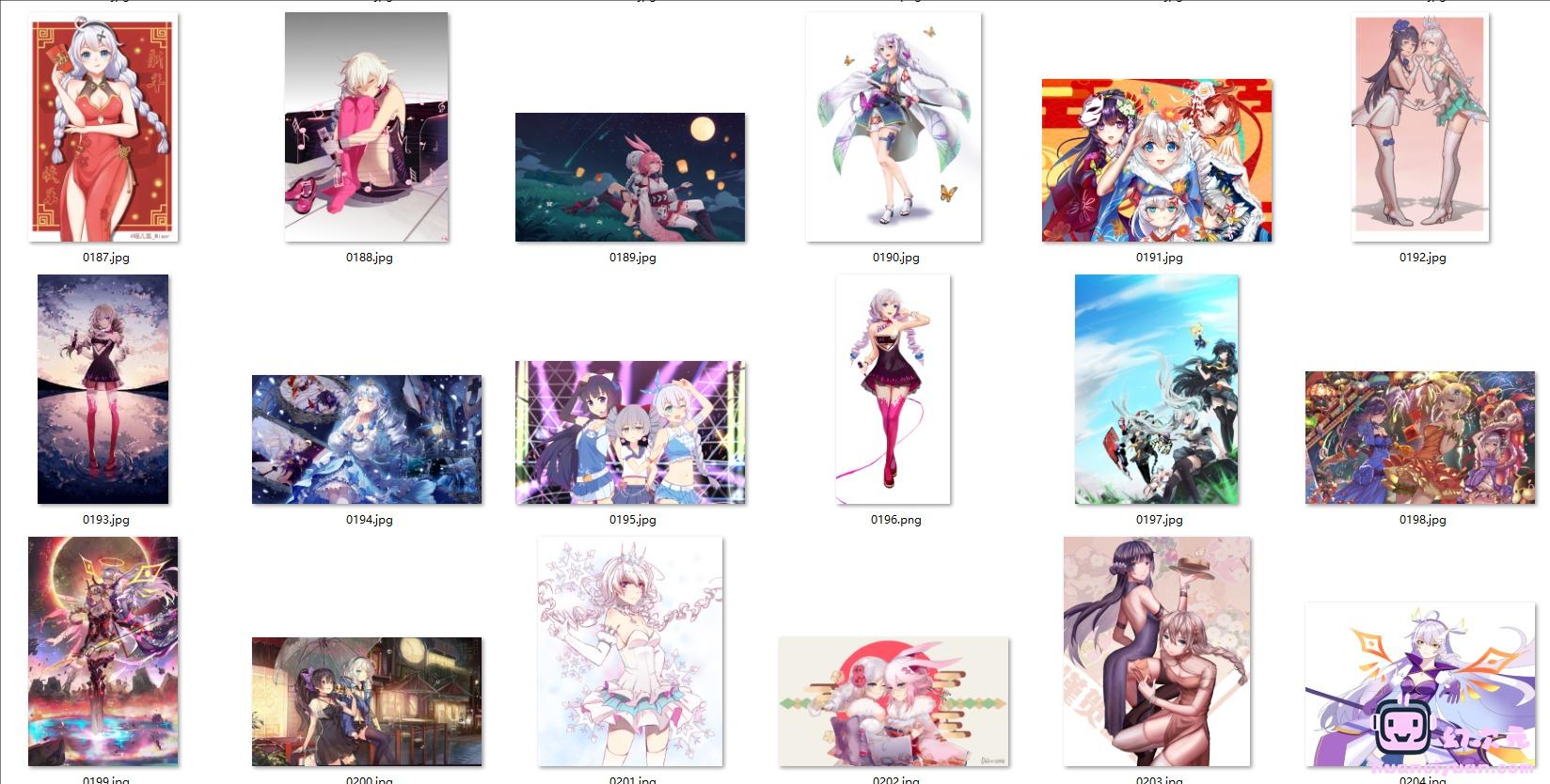 [崩坏3]琪亚娜·卡斯兰娜 高清图片CG包[1162P]