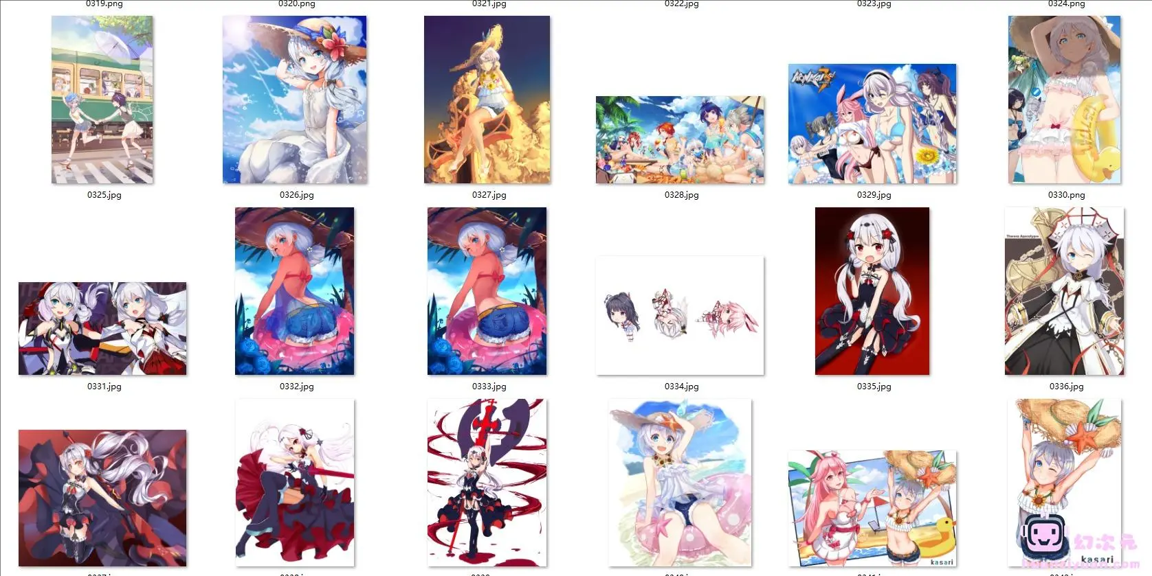 [崩坏3]德丽莎·阿波卡利斯 高清图片CG包[867P]