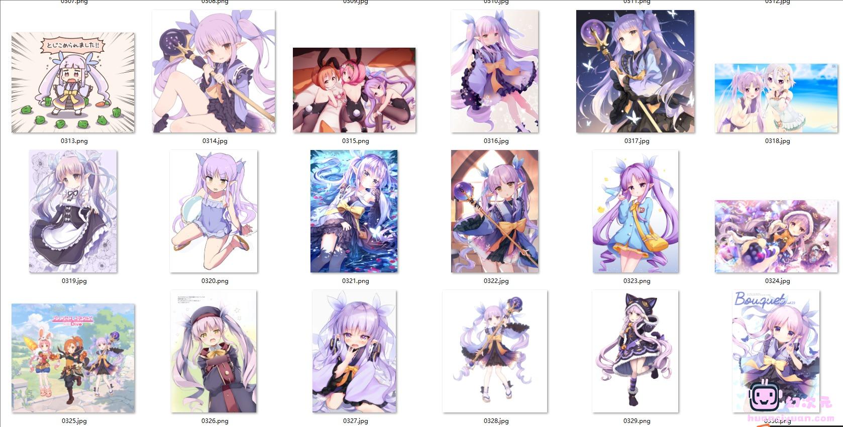 [公主连结Re:Dive]冰川镜华 高清图片CG包[346P]