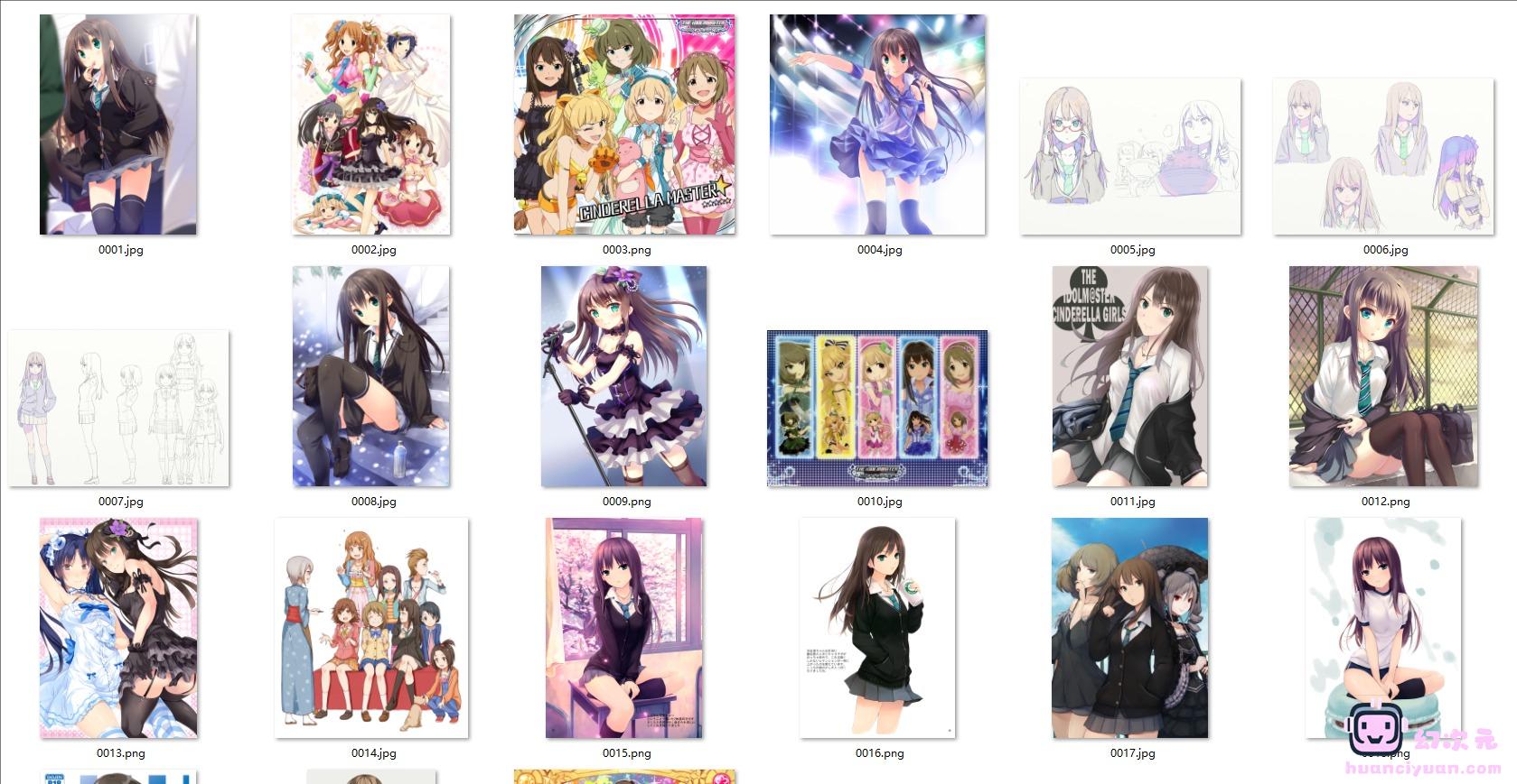 [偶像大师灰姑娘女孩]涩谷凛 高清图片CG包[466P]