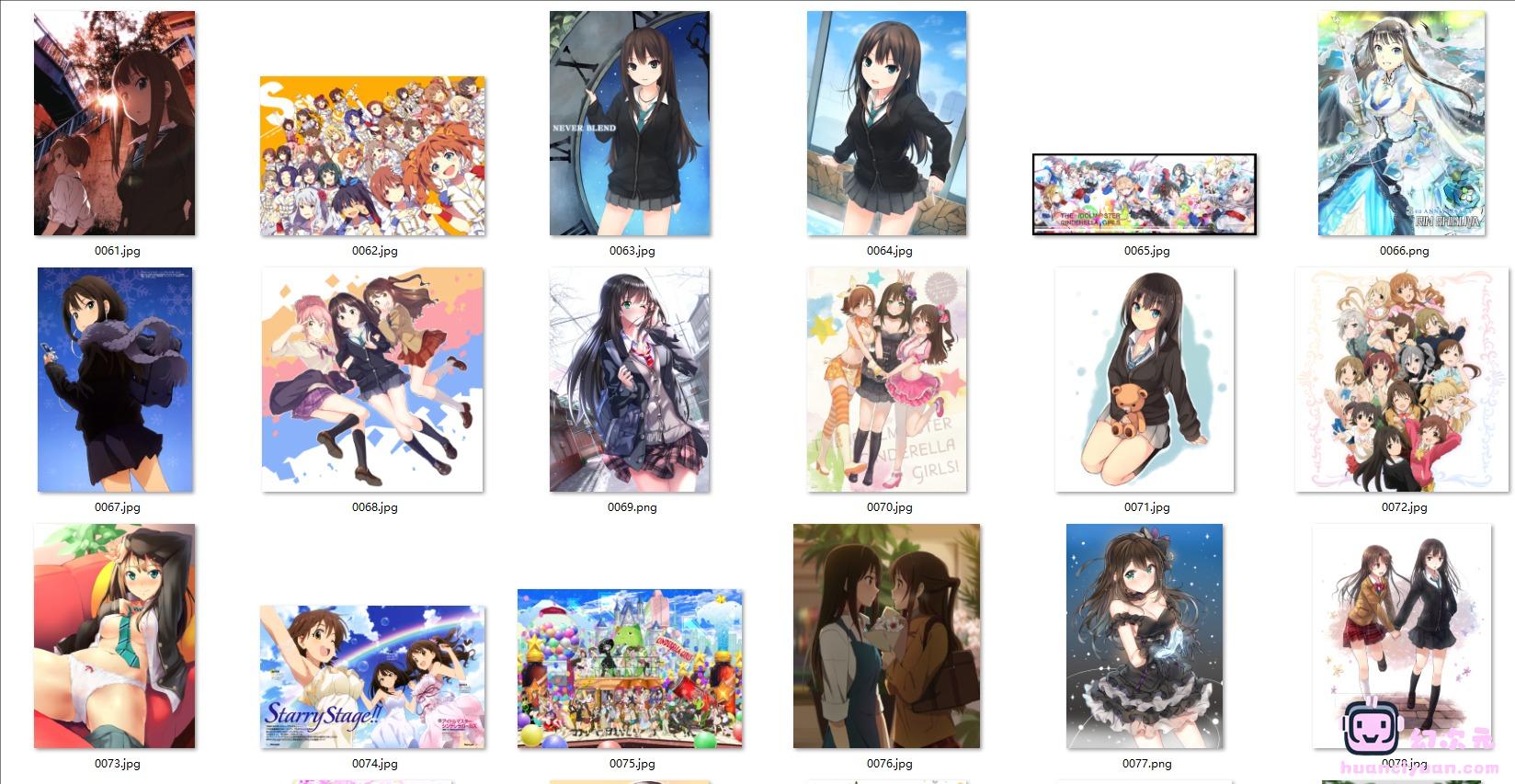 [偶像大师灰姑娘女孩]涩谷凛 高清图片CG包[466P]