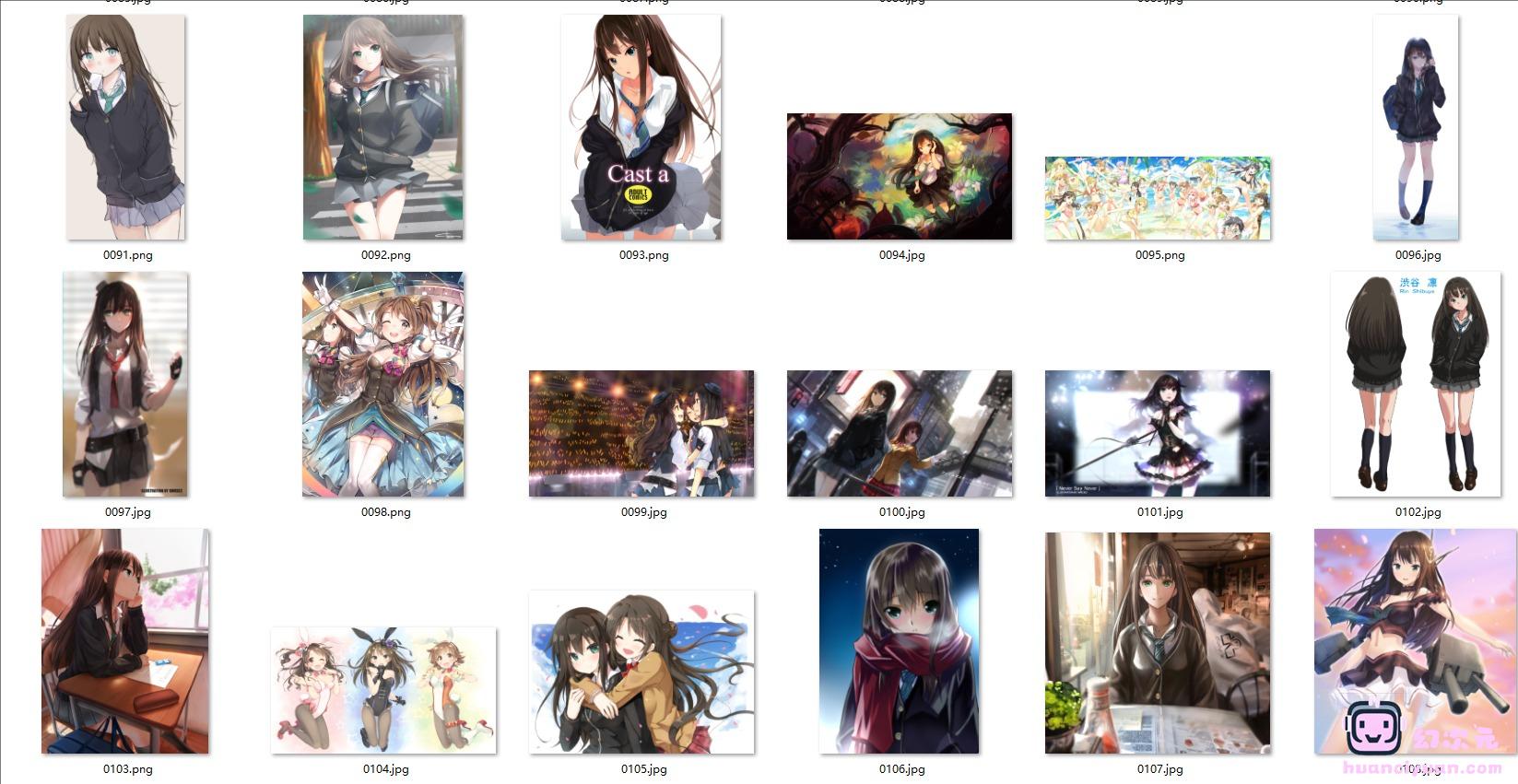 [偶像大师灰姑娘女孩]涩谷凛 高清图片CG包[466P]