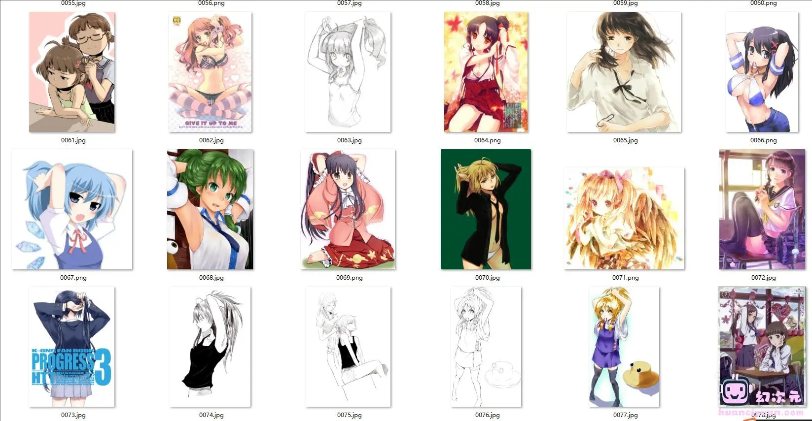 [专题图包]扎头发的美少女 高清图片包[2160P]