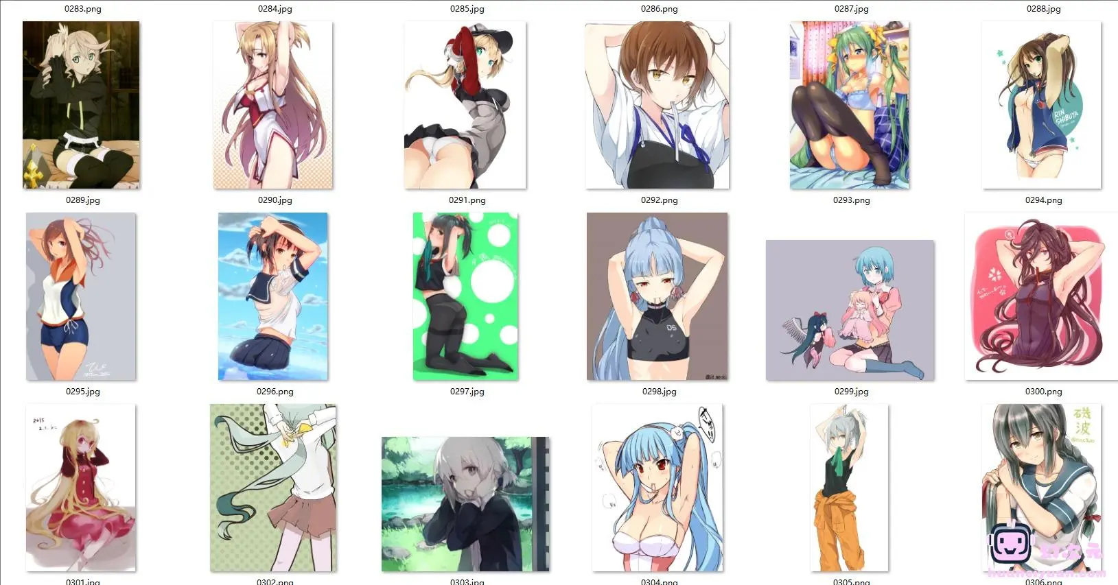 [专题图包]扎头发的美少女 高清图片包[2160P]