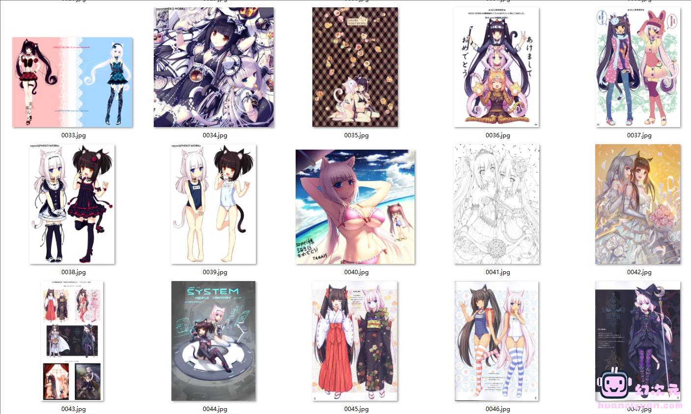 [猫娘乐园]NEKOPARA系列 高清图片CG包[633P]