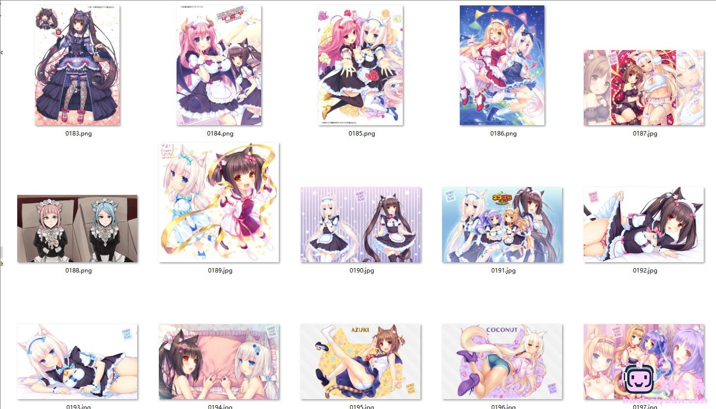 [猫娘乐园]NEKOPARA系列 高清图片CG包[633P]