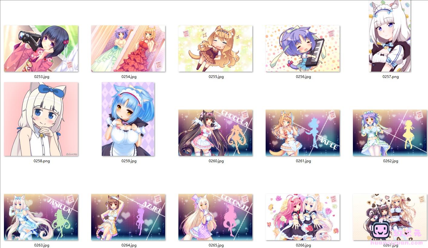 [猫娘乐园]NEKOPARA系列 高清图片CG包[633P]