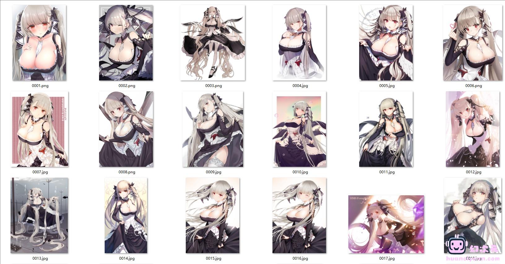 [碧蓝航线]可畏 高清图片CG包[649P]