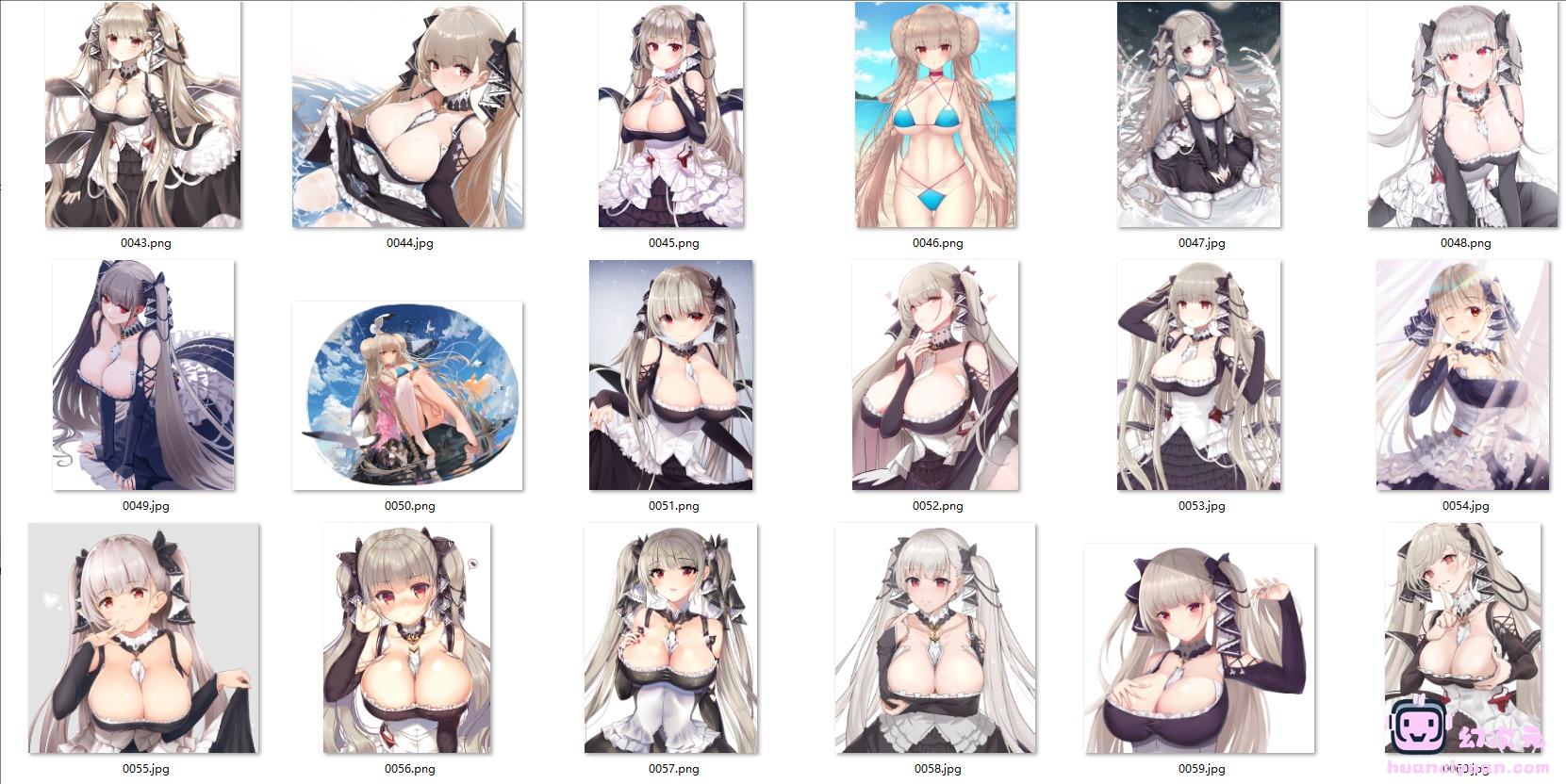 [碧蓝航线]可畏 高清图片CG包[649P]