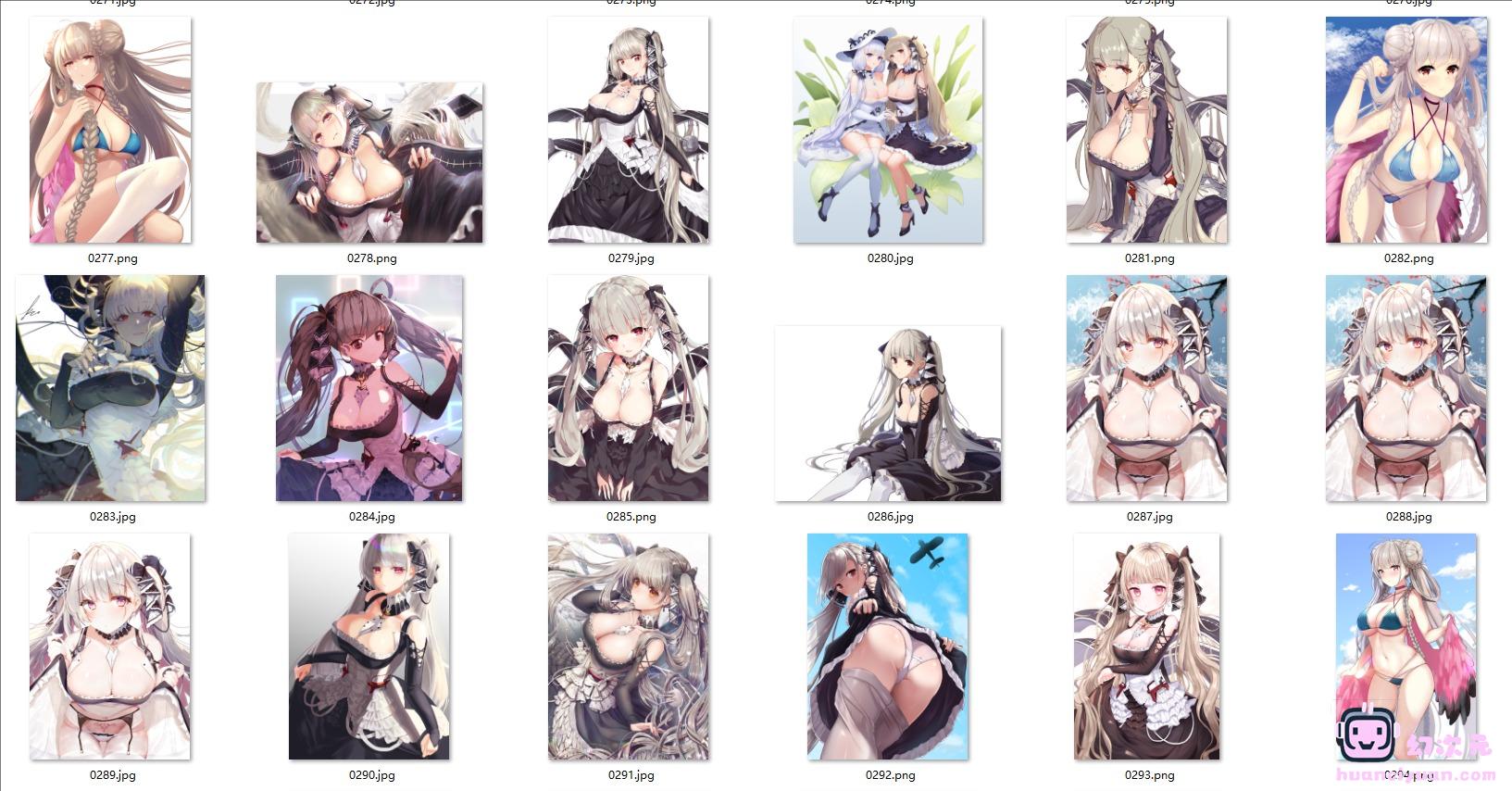 [碧蓝航线]可畏 高清图片CG包[649P]