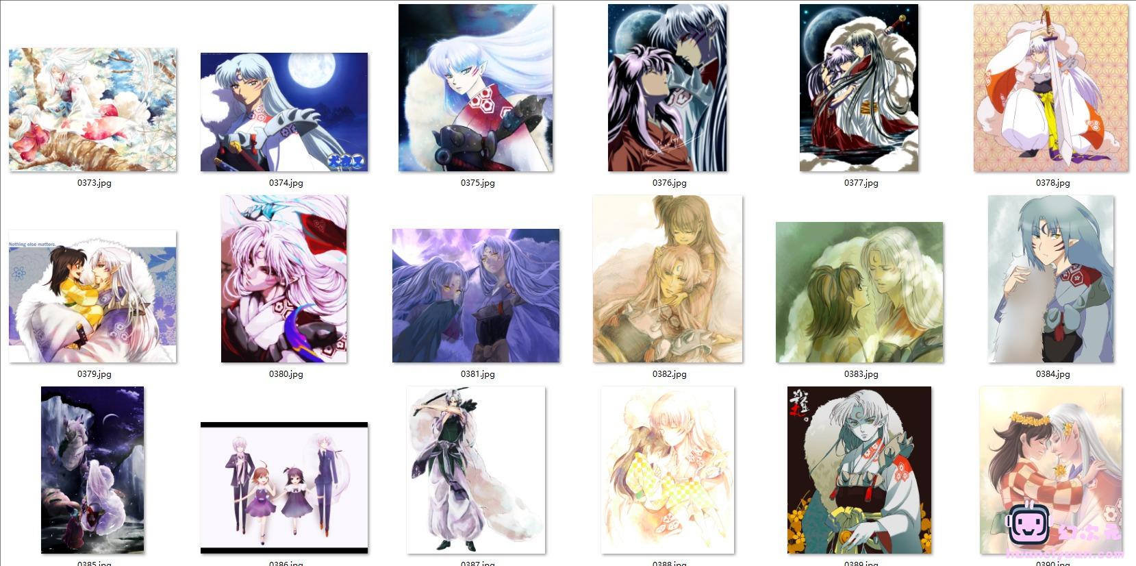 [犬夜叉]杀生丸 高清图片CG包[538P]