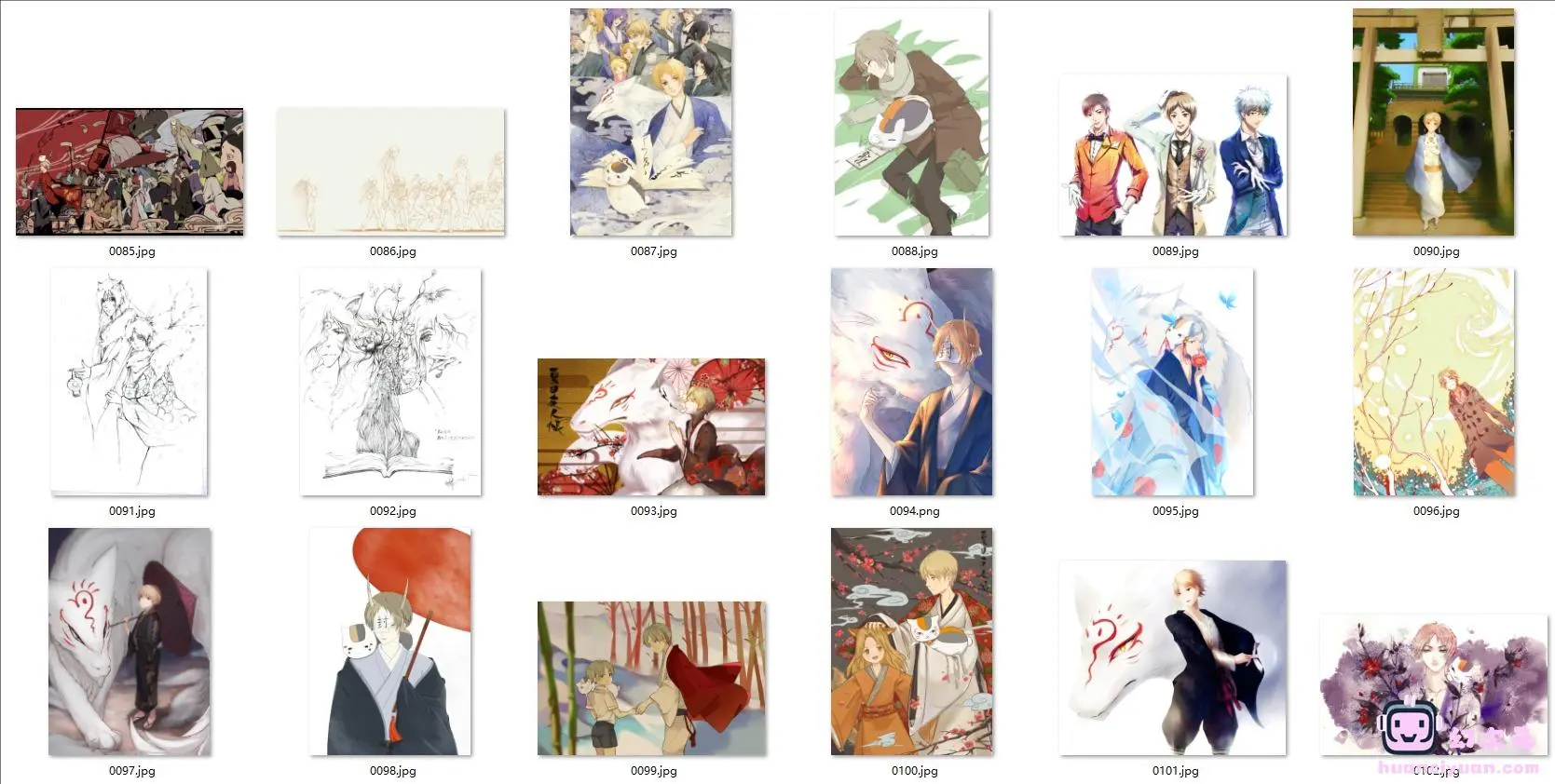 [夏目友人帐]夏目贵志 高清图片CG包[337P]