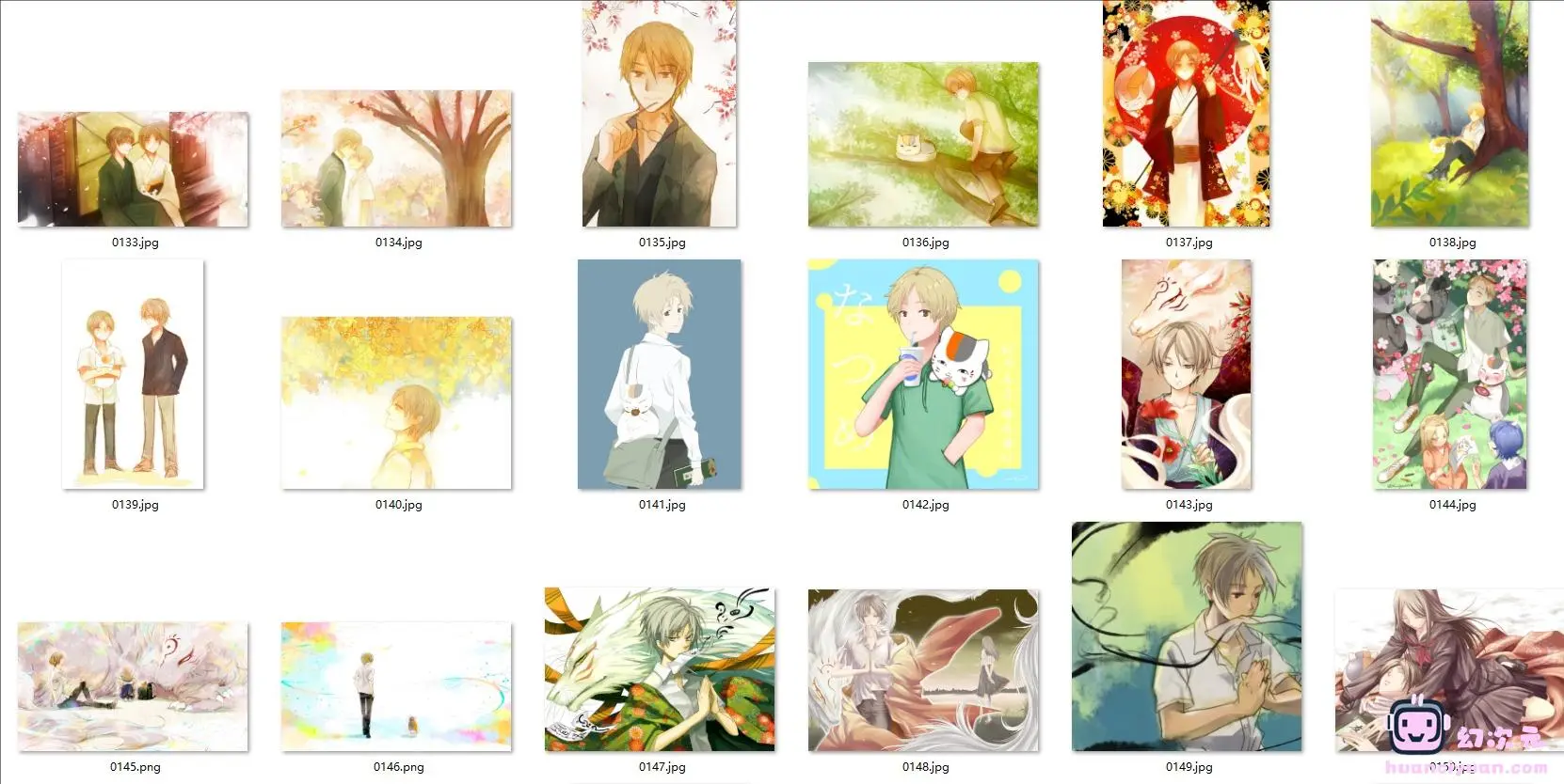 [夏目友人帐]夏目贵志 高清图片CG包[337P]