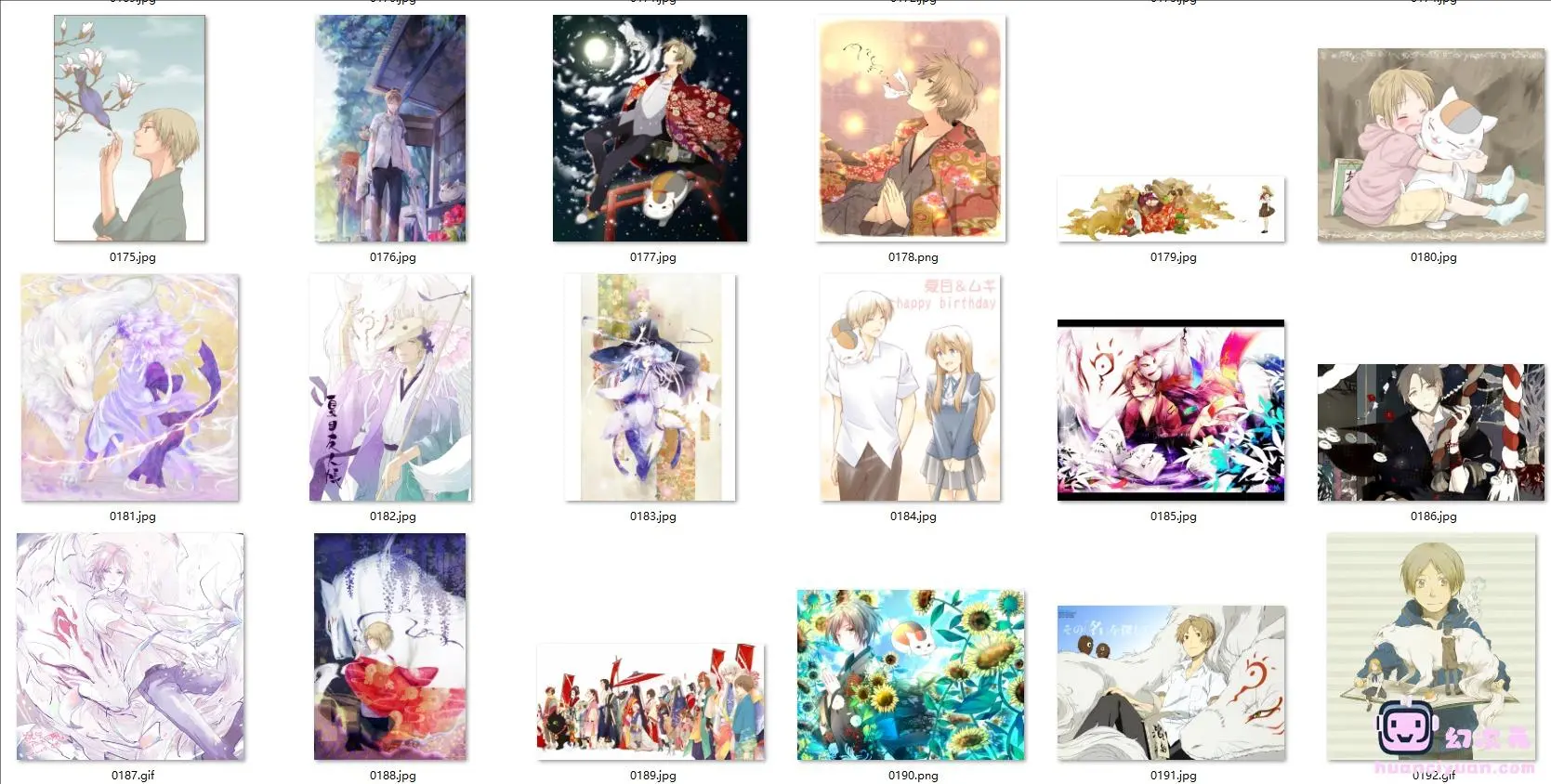 [夏目友人帐]夏目贵志 高清图片CG包[337P]