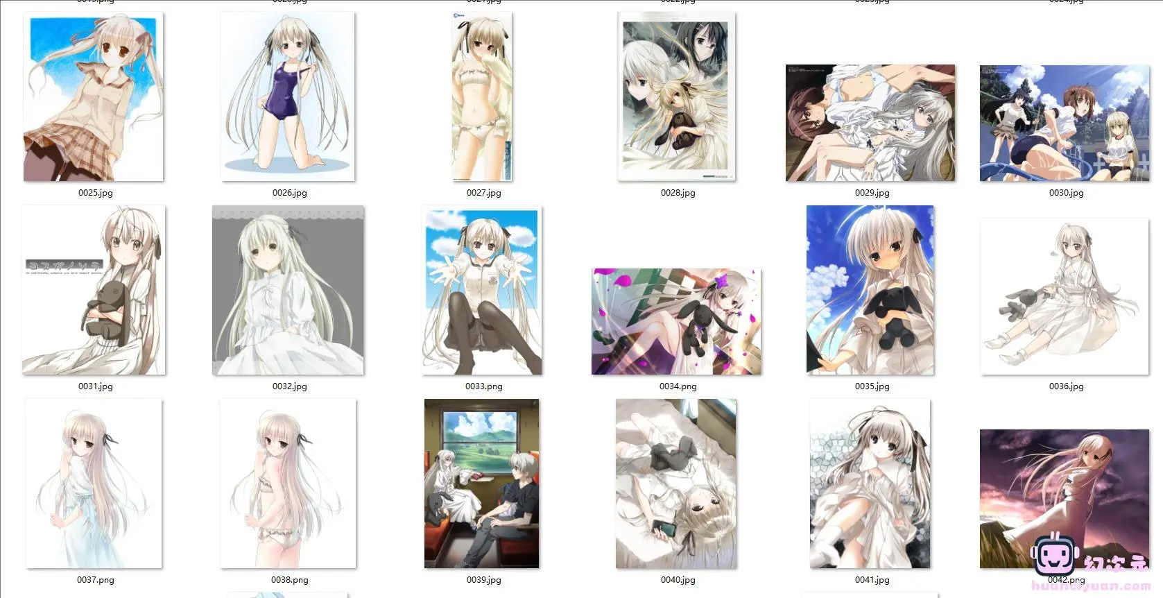 [缘之空/悠之空]春日野穹 高清图片CG包[400P]