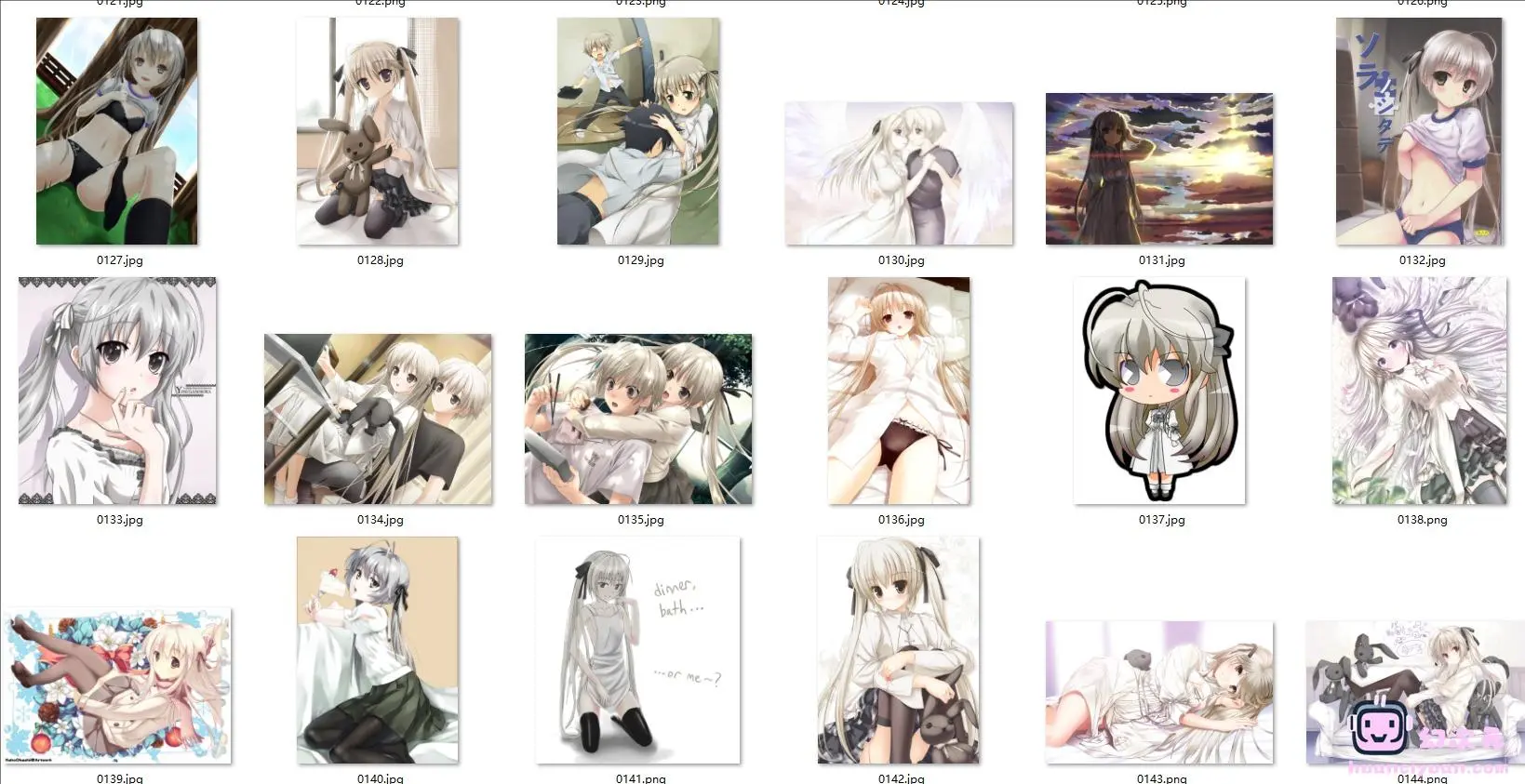 [缘之空/悠之空]春日野穹 高清图片CG包[400P]