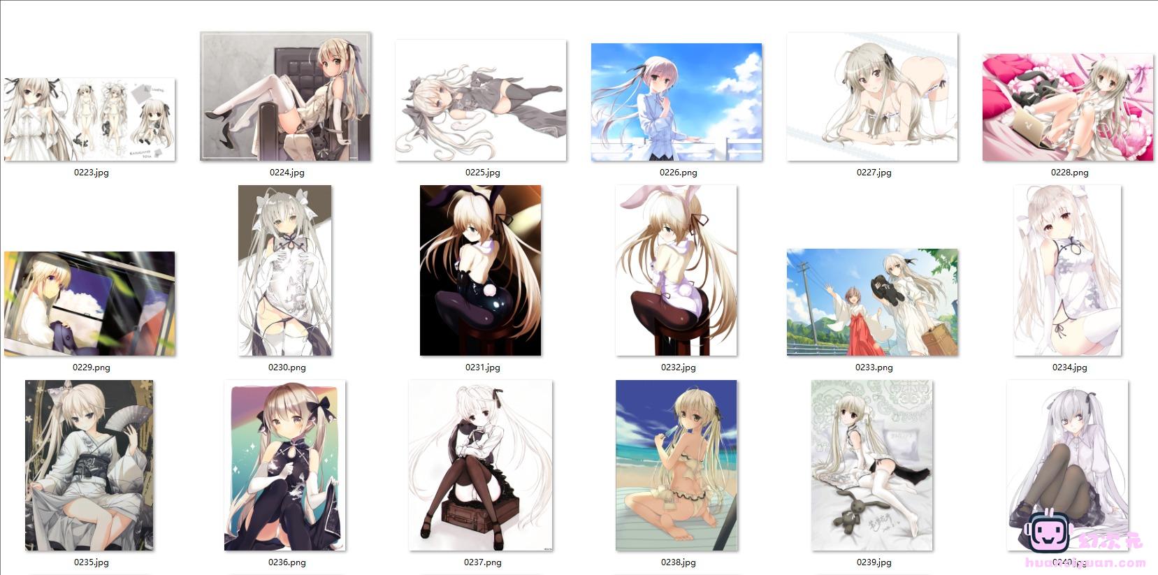 [缘之空/悠之空]春日野穹 高清图片CG包[400P]