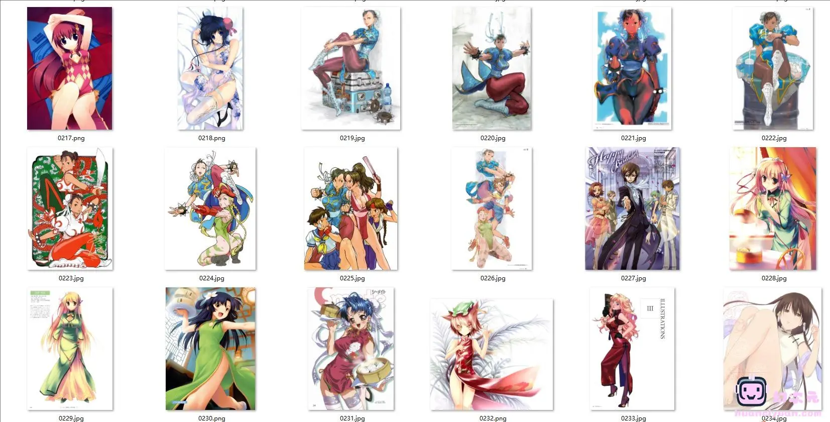 [特辑]旗袍美少女 高清图片CG包[2040P]