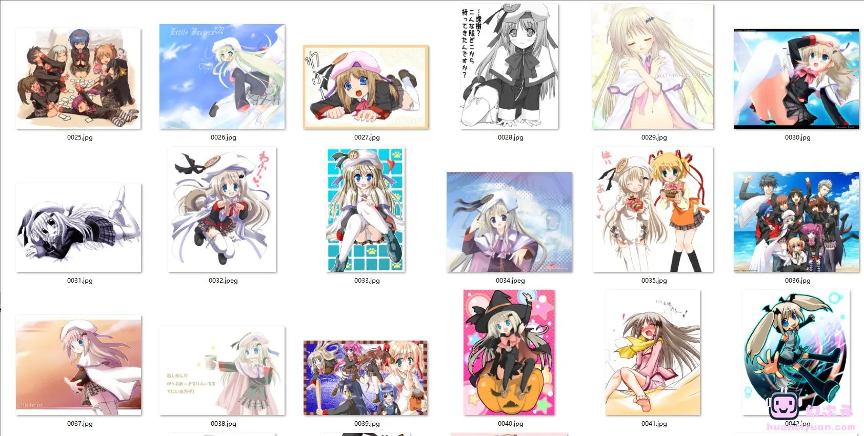 [Little Busters!/库特Wafter]能美·库特莉亚芙卡 高清图片CG包[1536P]