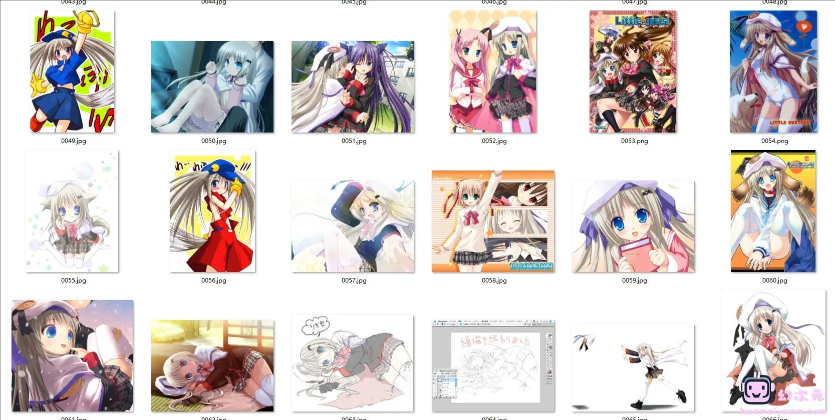 [Little Busters!/库特Wafter]能美·库特莉亚芙卡 高清图片CG包[1536P]