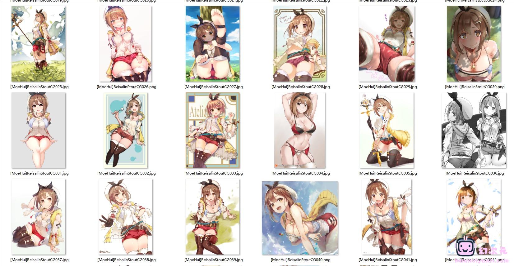 [莱莎的工作室]莱莎琳·斯托特 高清图片CG包[696P]