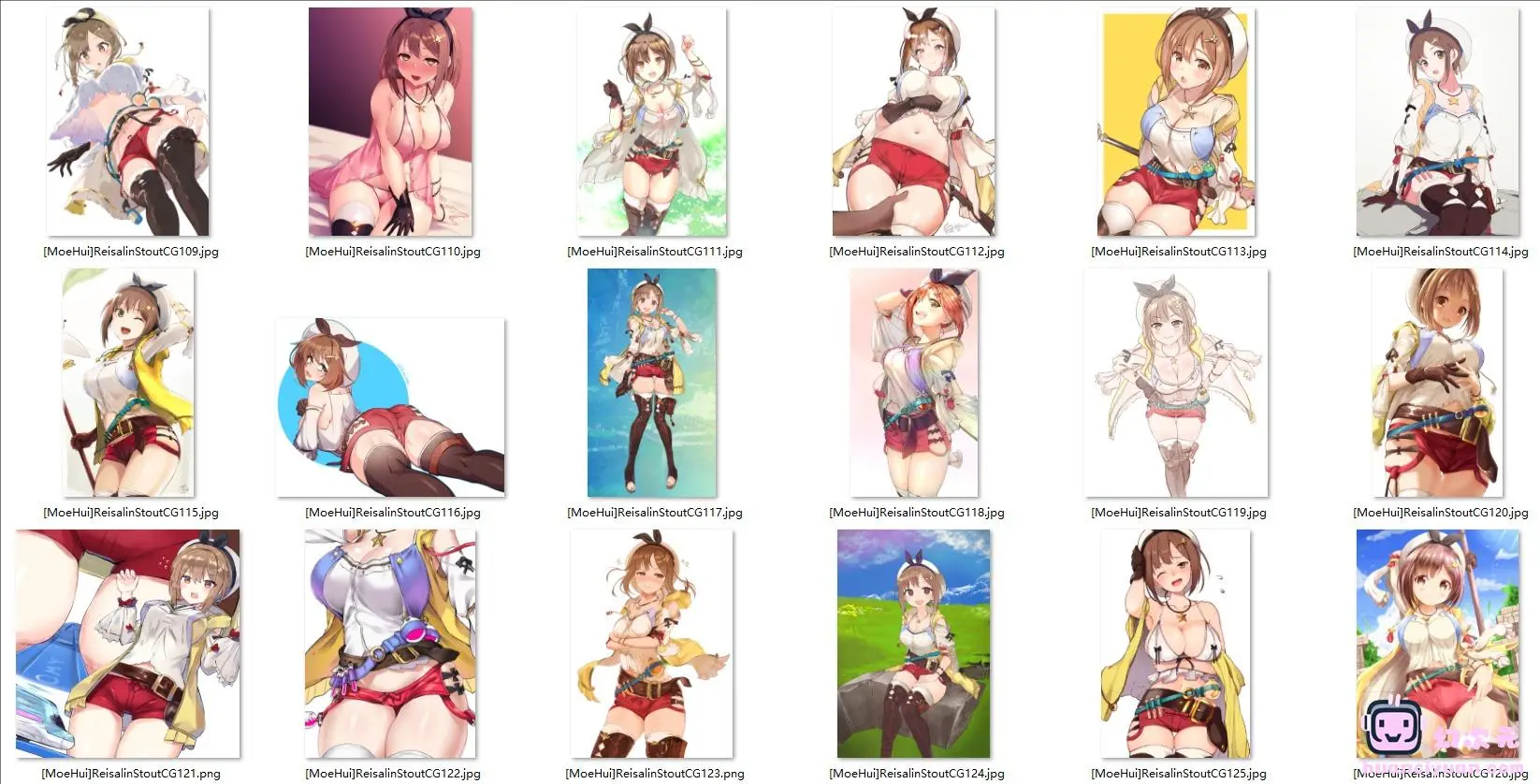 [莱莎的工作室]莱莎琳·斯托特 高清图片CG包[696P]