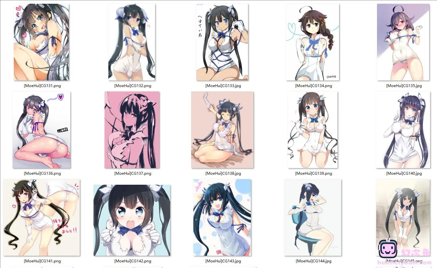 [在地下城寻求邂逅是否搞错了什么]赫斯缇雅 高清图片CG包[1813P]