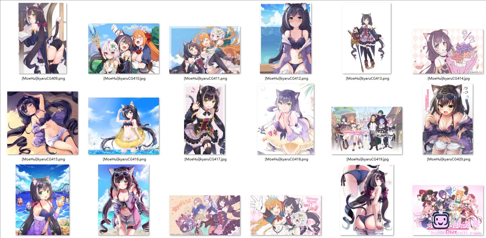 [公主连结Re:Dive]黑猫凯露 高清图片CG包[459P]