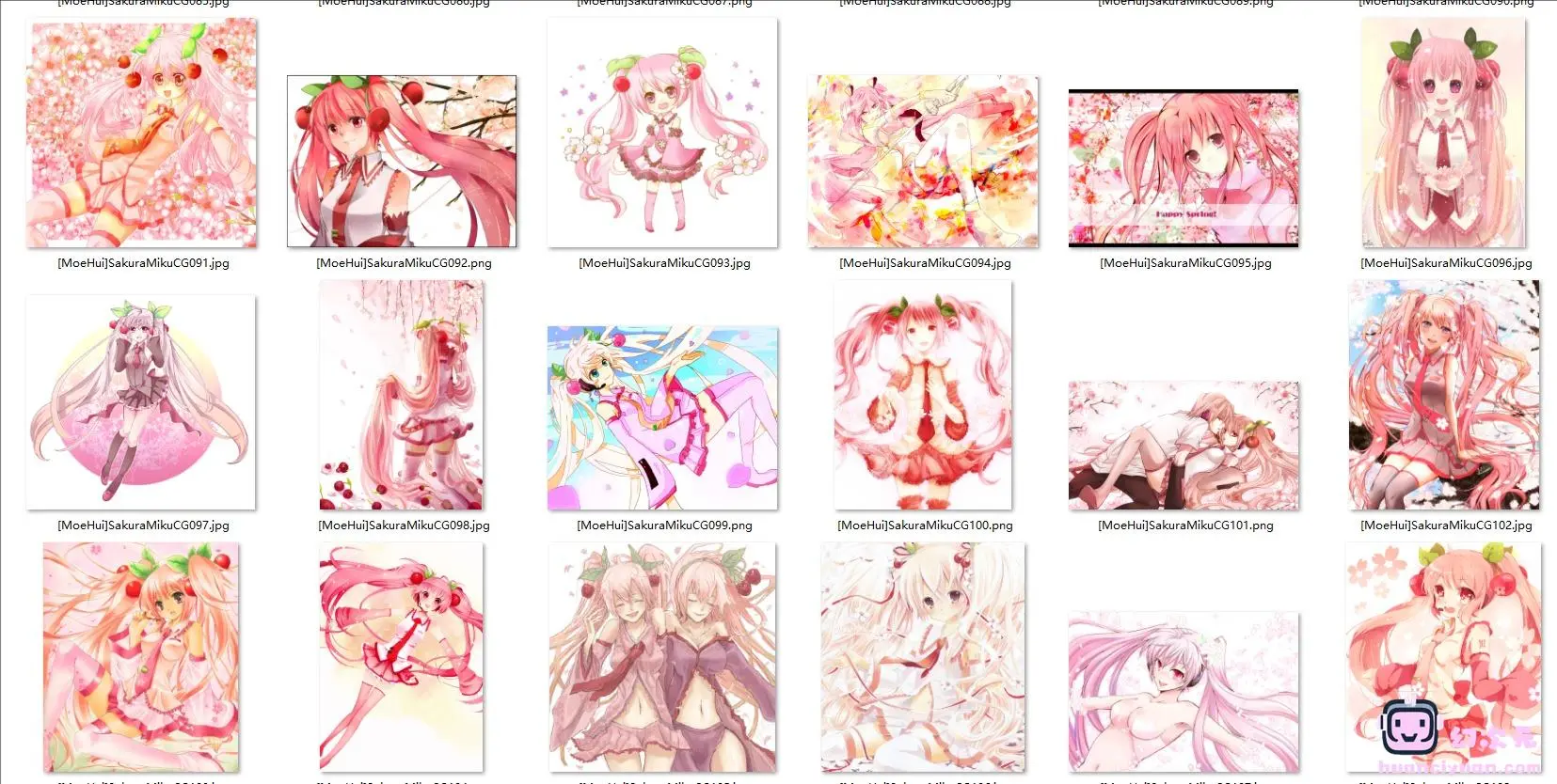 [VOCALOID]樱未来/樱初音 高清图片CG包[1255P]