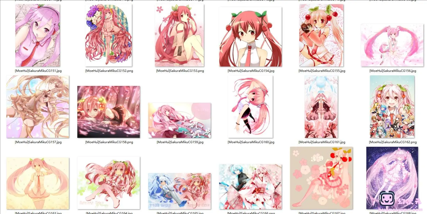 [VOCALOID]樱未来/樱初音 高清图片CG包[1255P]