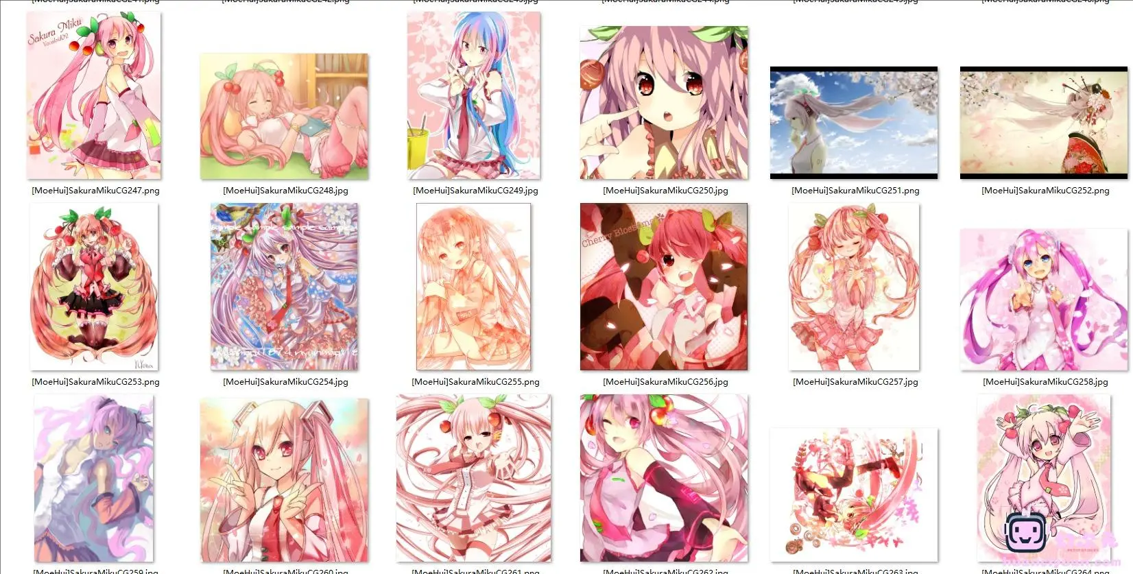 [VOCALOID]樱未来/樱初音 高清图片CG包[1255P]