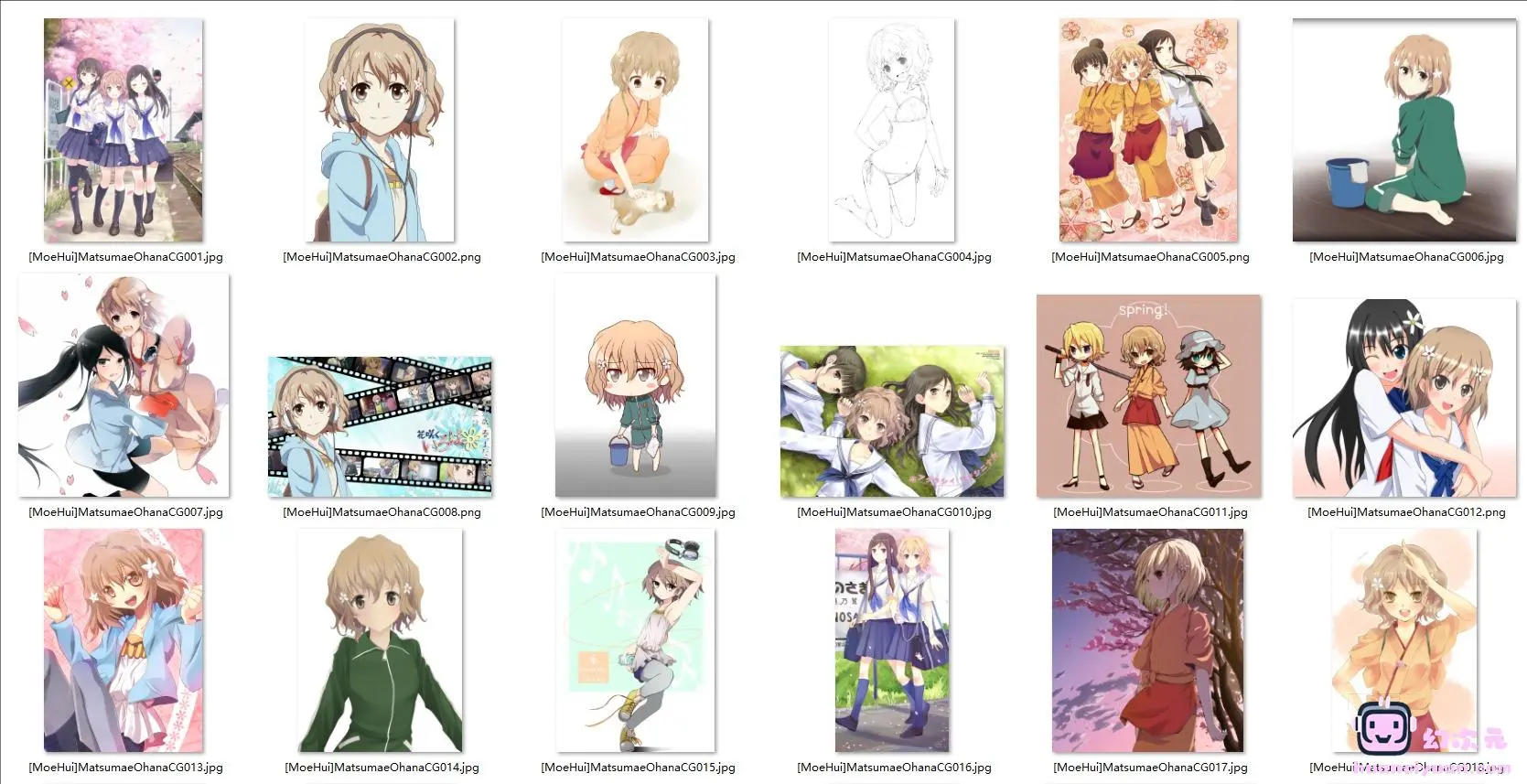 [花开伊吕波]松前绪花 高清图片CG包[343P]