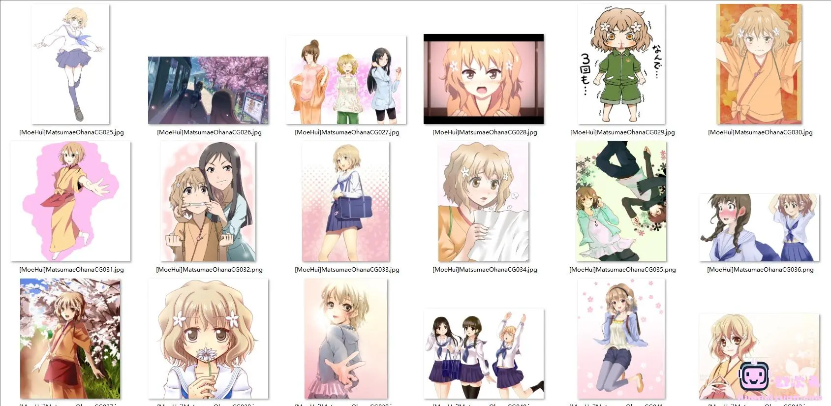 [花开伊吕波]松前绪花 高清图片CG包[343P]