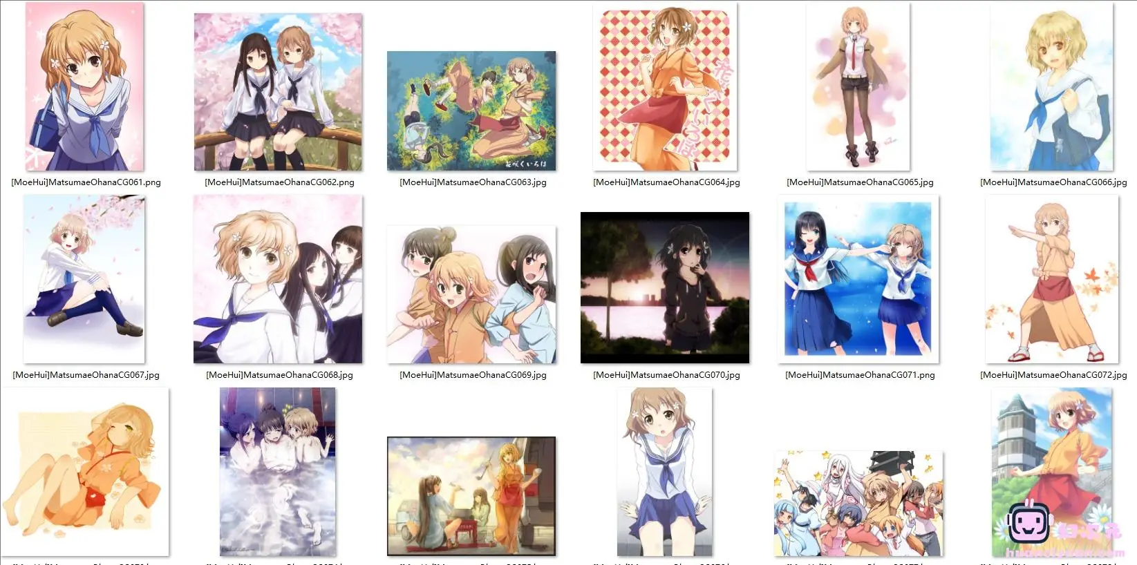 [花开伊吕波]松前绪花 高清图片CG包[343P]