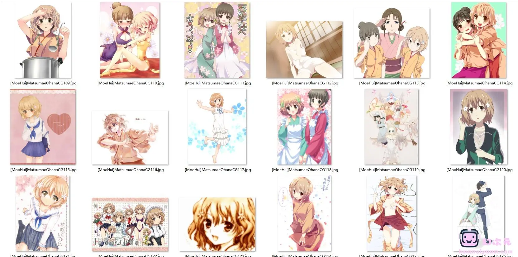 [花开伊吕波]松前绪花 高清图片CG包[343P]