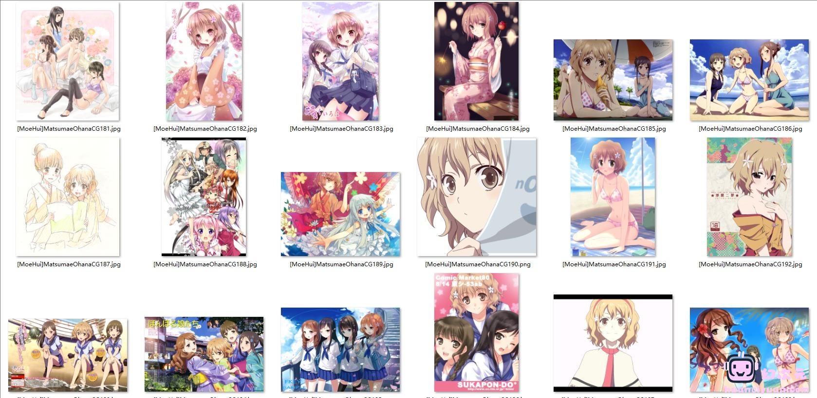 [花开伊吕波]松前绪花 高清图片CG包[343P]