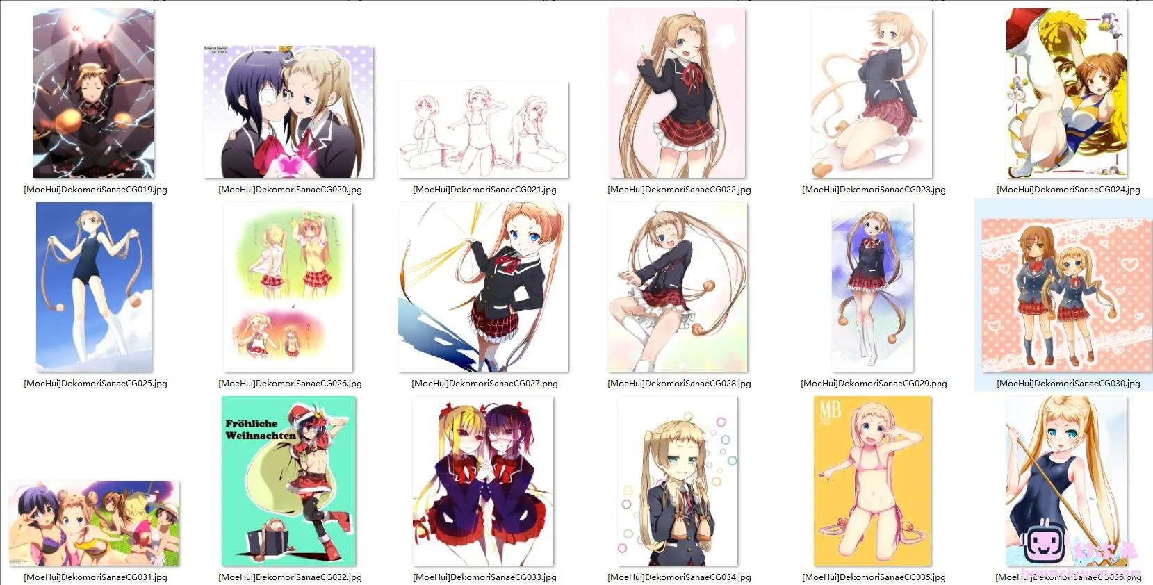 [中二病也要谈恋爱]凸守早苗 高清图片CG包[469P]