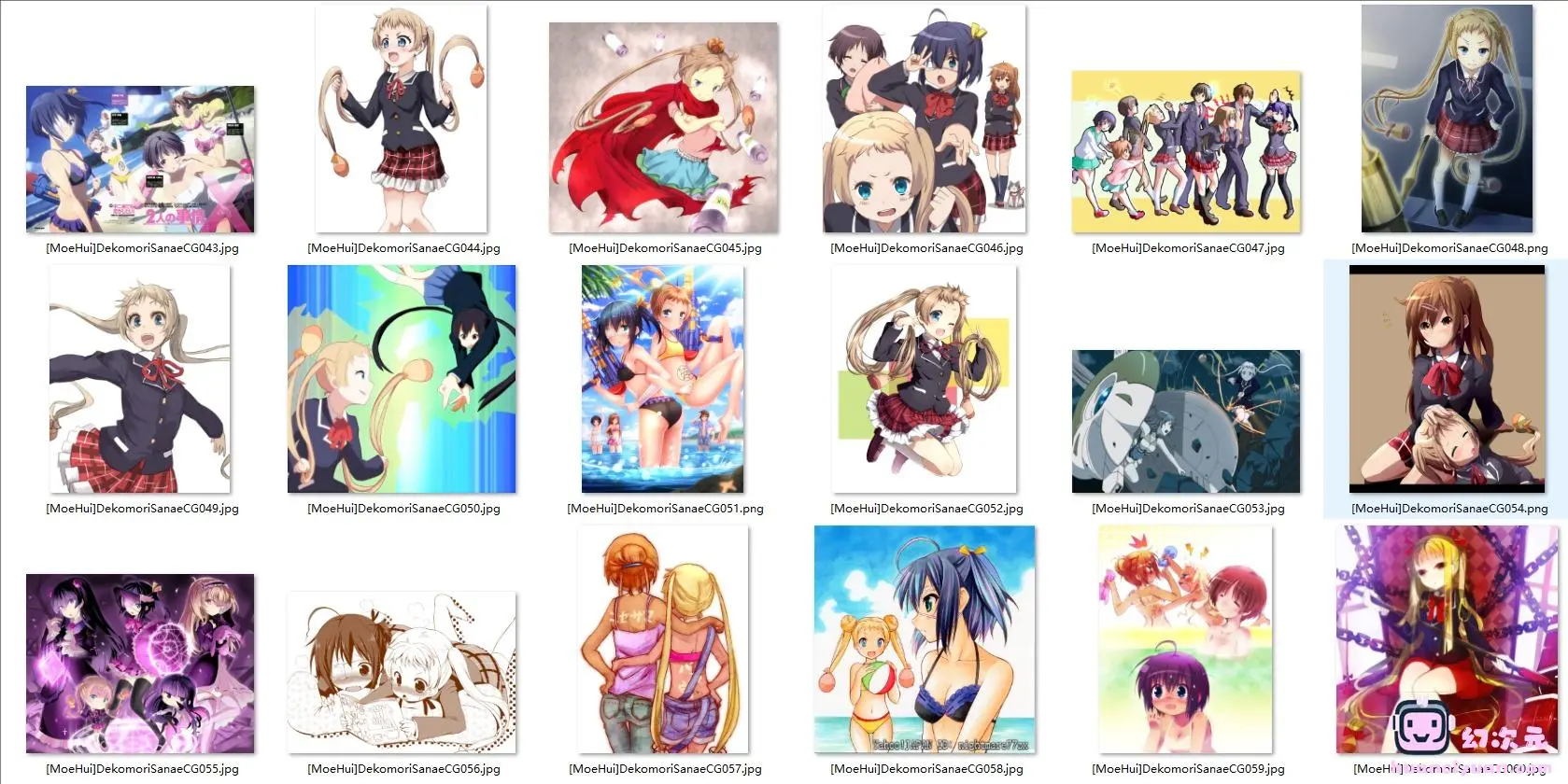 [中二病也要谈恋爱]凸守早苗 高清图片CG包[469P]