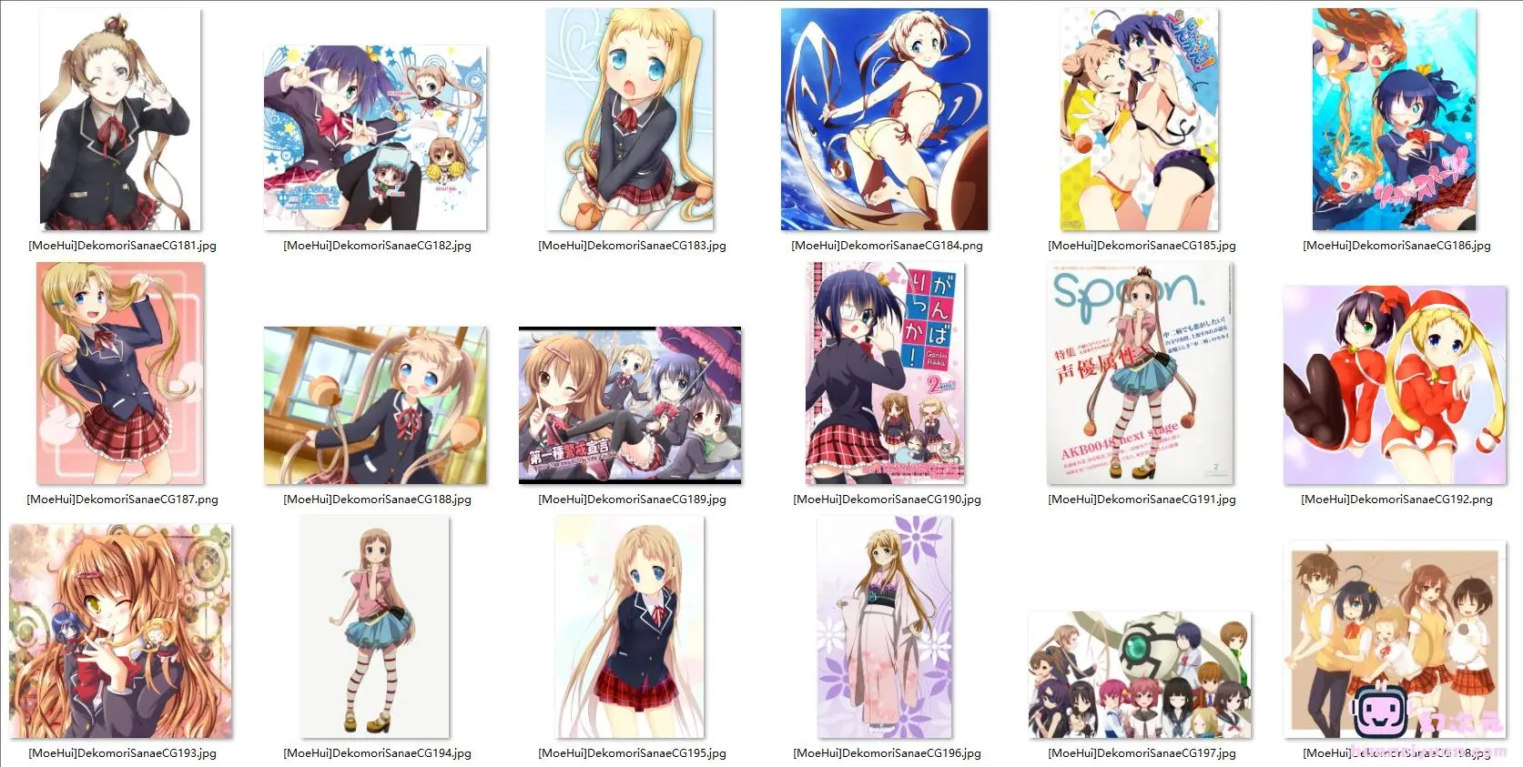 [中二病也要谈恋爱]凸守早苗 高清图片CG包[469P]