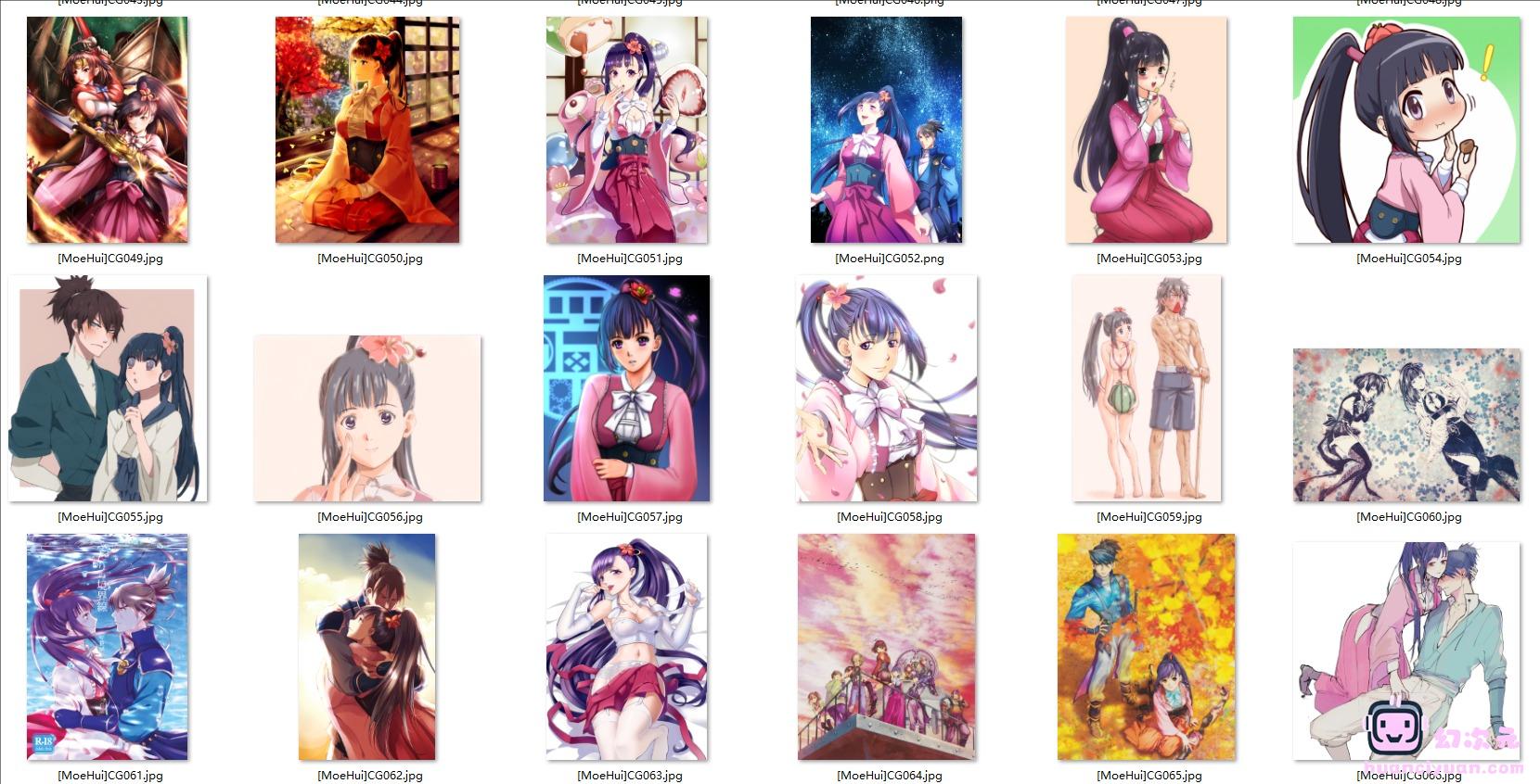 [甲铁城的卡巴内瑞]四方川菖蒲 高清图片CG包[89P]