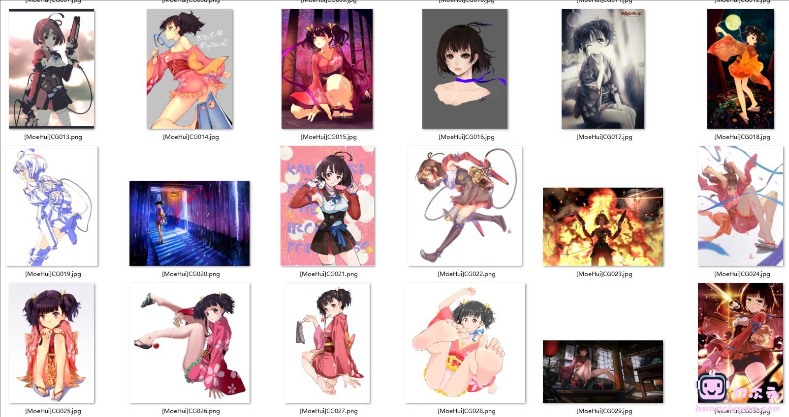 [甲铁城的卡巴内瑞]无名 高清图片CG包[610P]