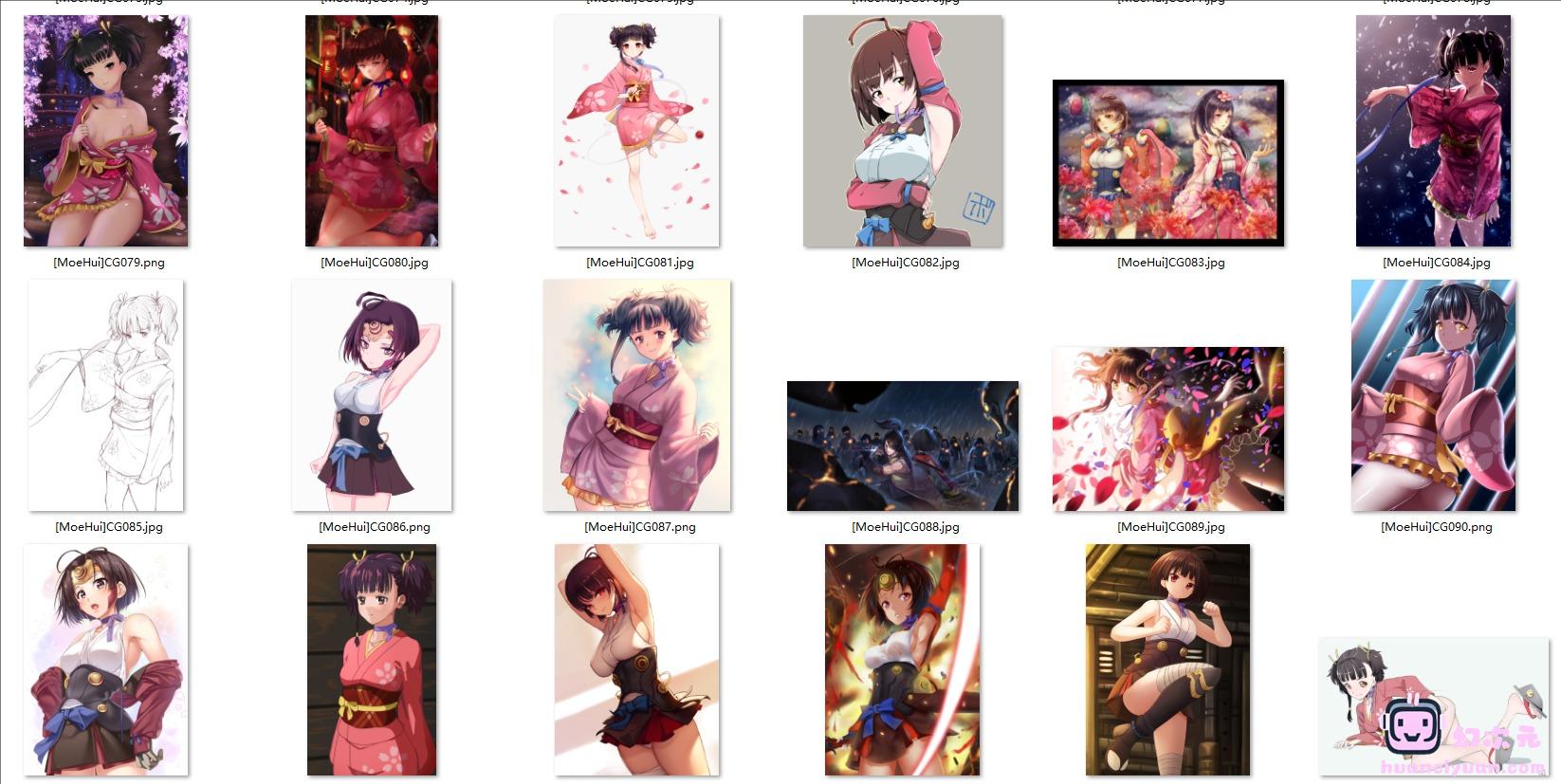 [甲铁城的卡巴内瑞]无名 高清图片CG包[610P]